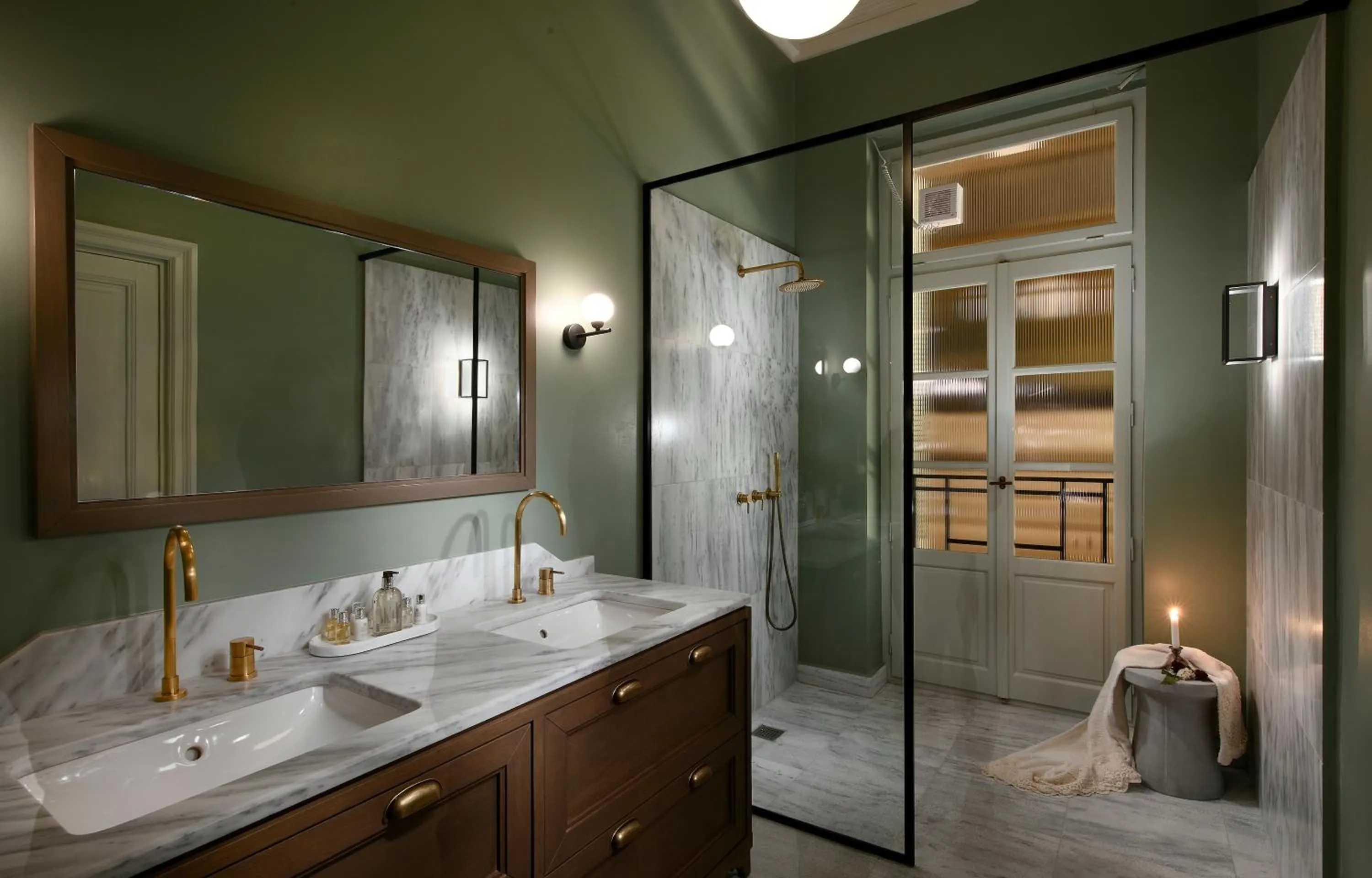 Bathroom in ATHINAIDOS QUARTERS by K&K