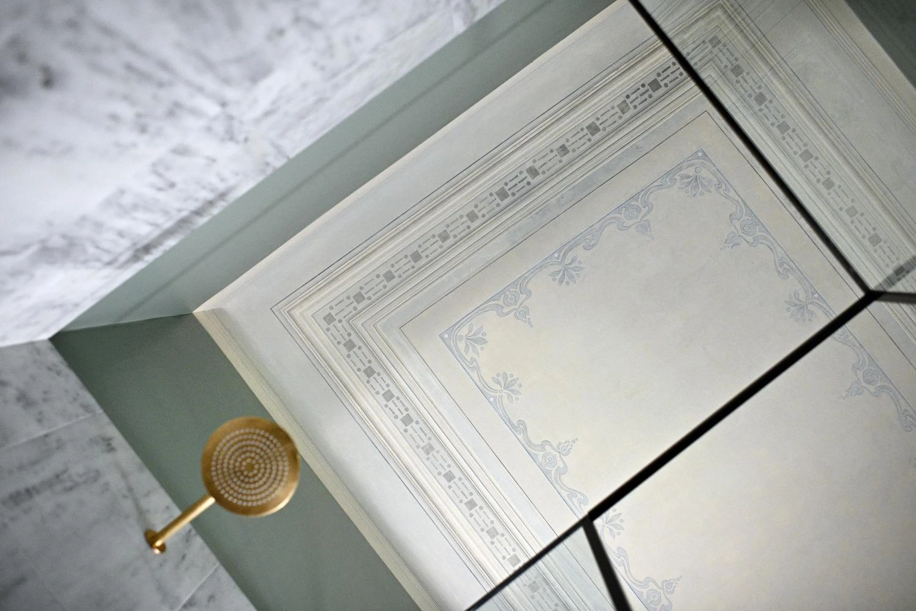 Decorative detail in ATHINAIDOS QUARTERS by K&K