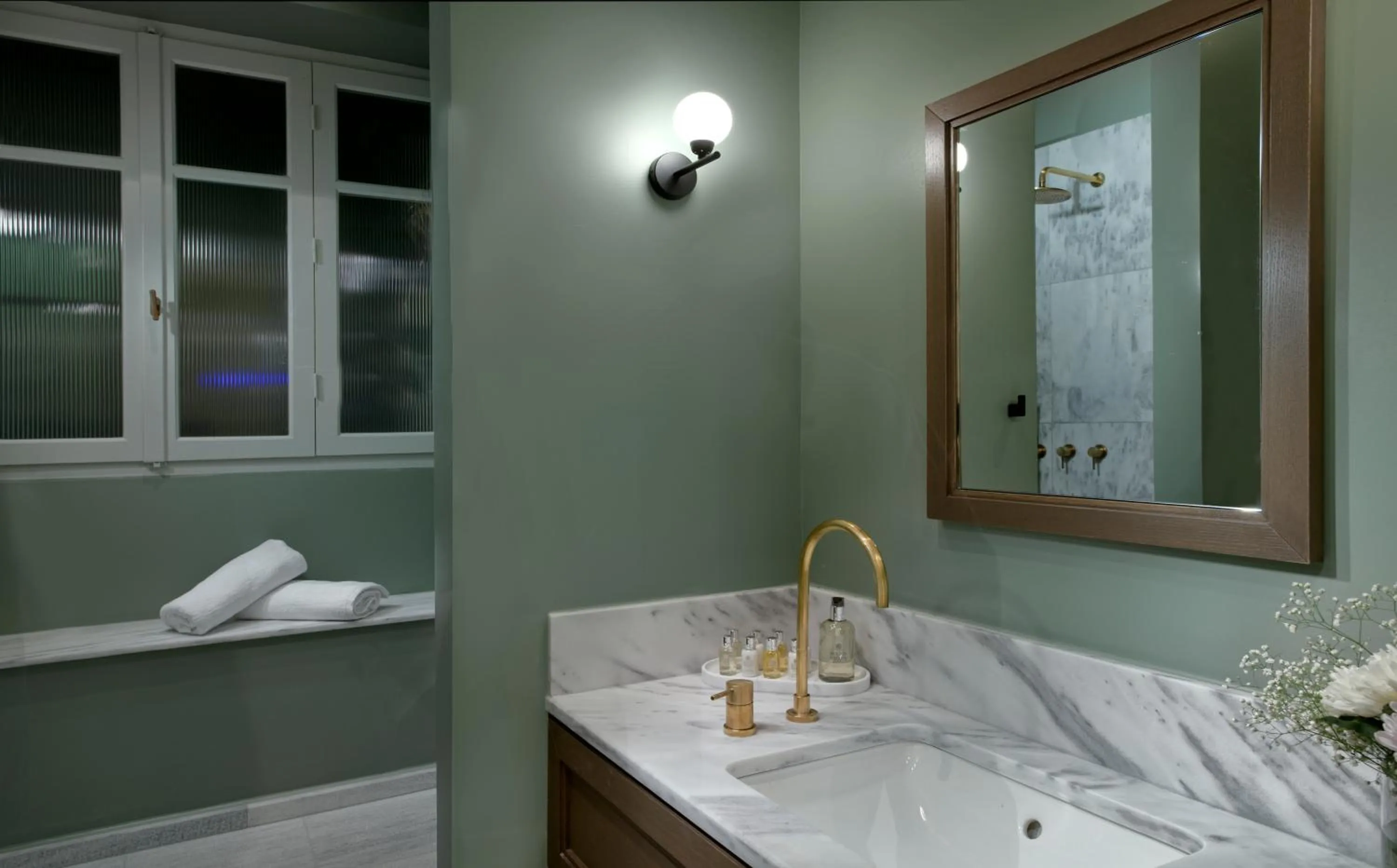 Bathroom in ATHINAIDOS QUARTERS by K&K