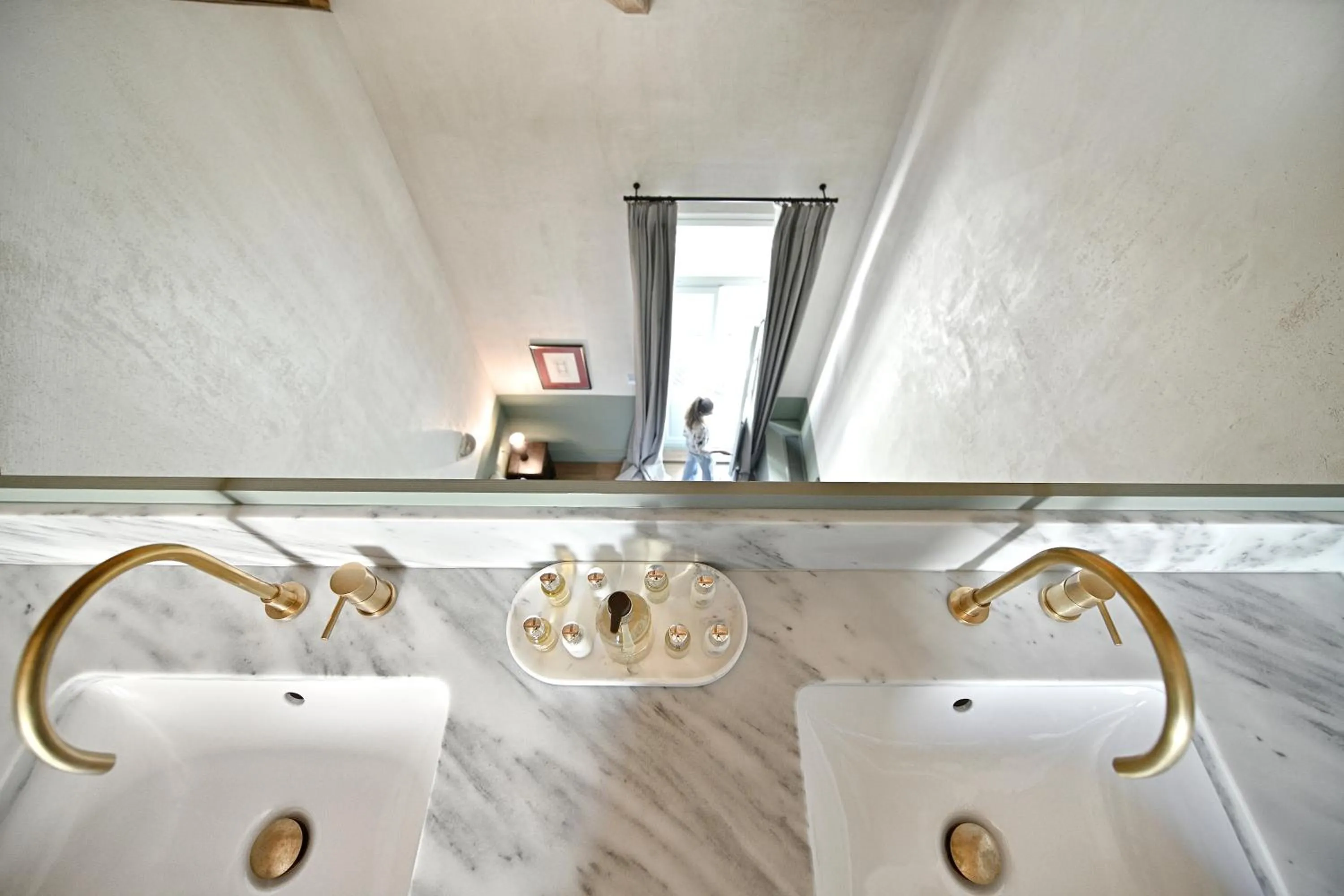 Bathroom in ATHINAIDOS QUARTERS by K&K