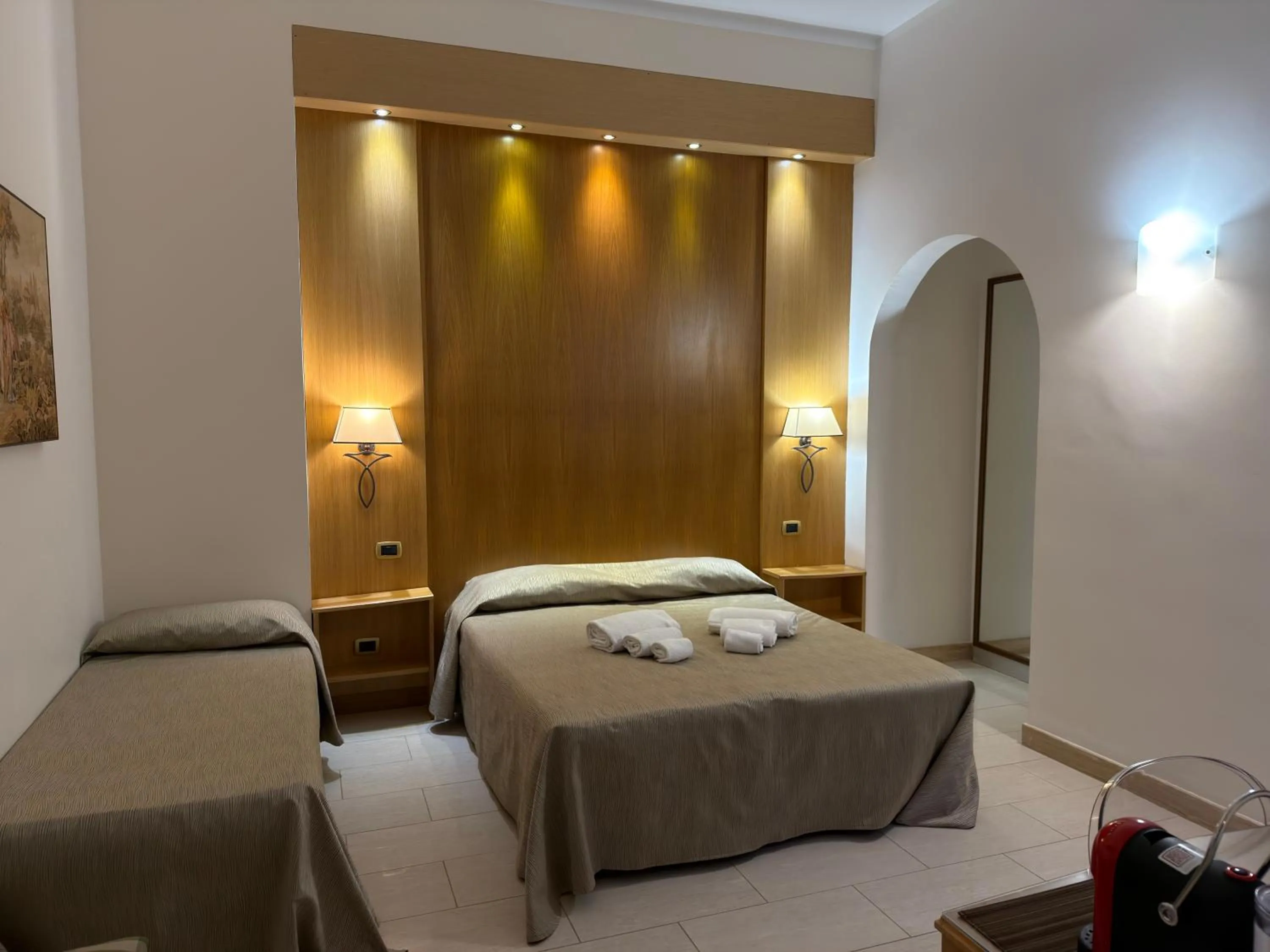 Bed in Albergo Russo