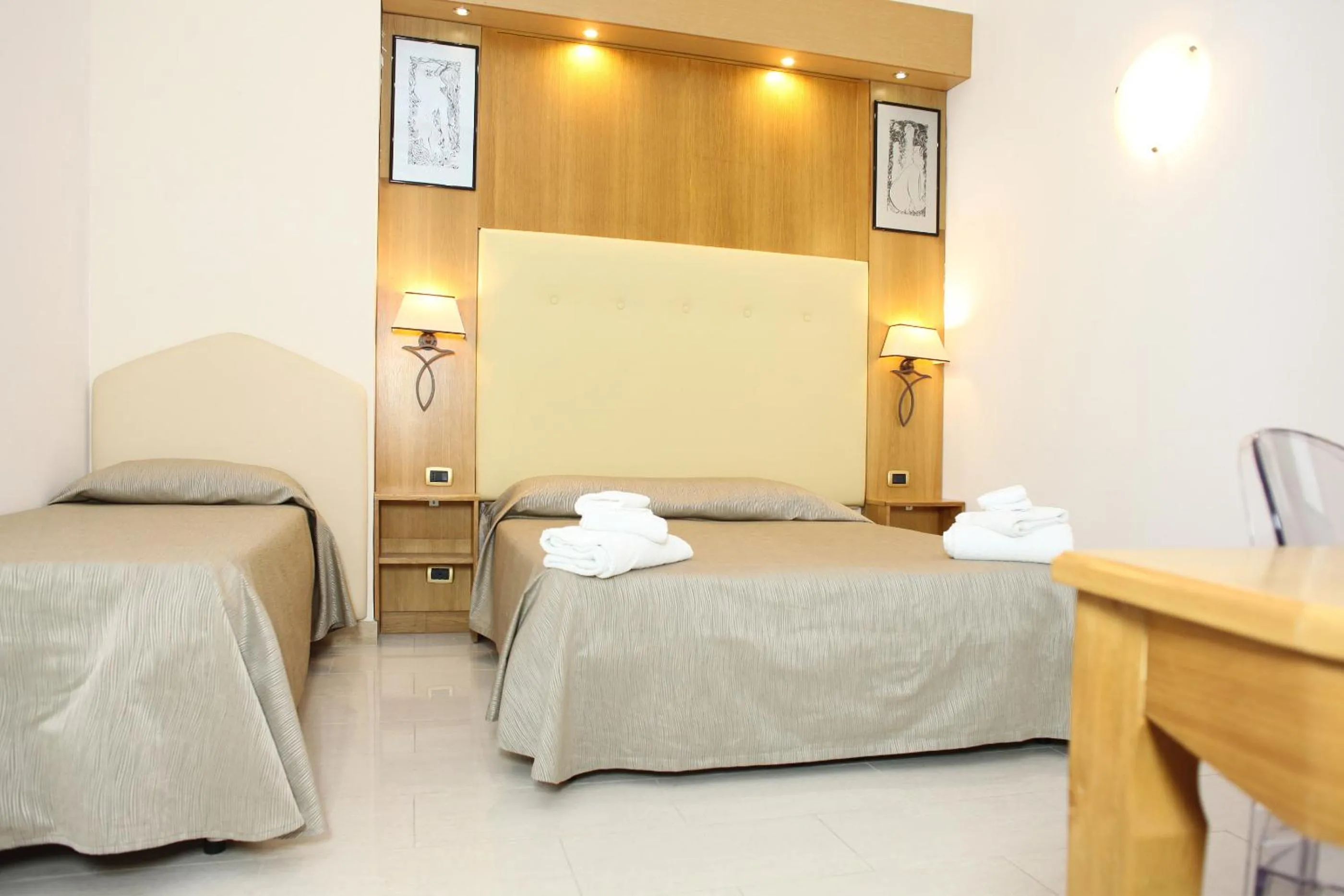 Bed in Albergo Russo