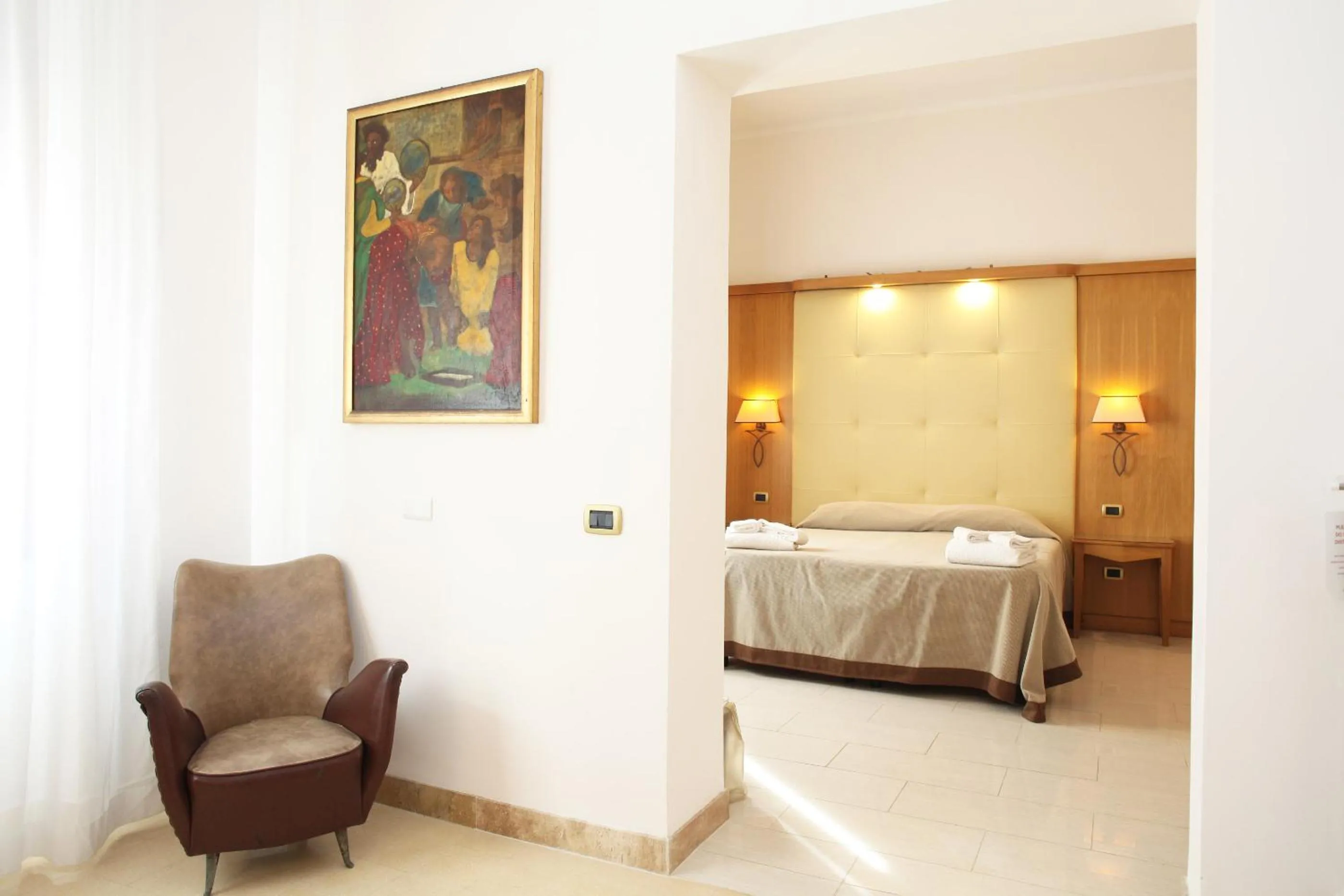 Bed in Albergo Russo