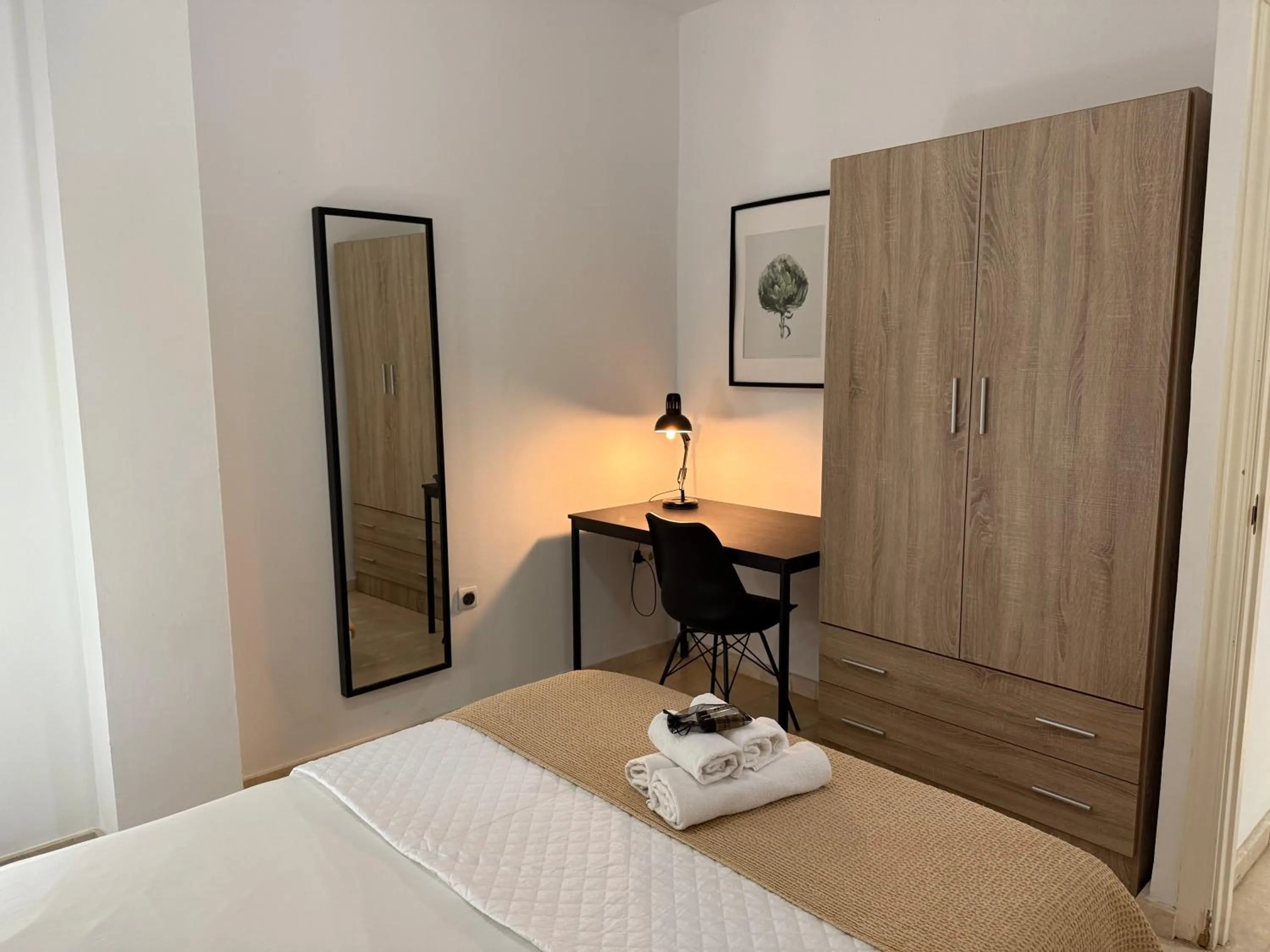 Bed in Apartamento en el centro histórico by Málaga Planners