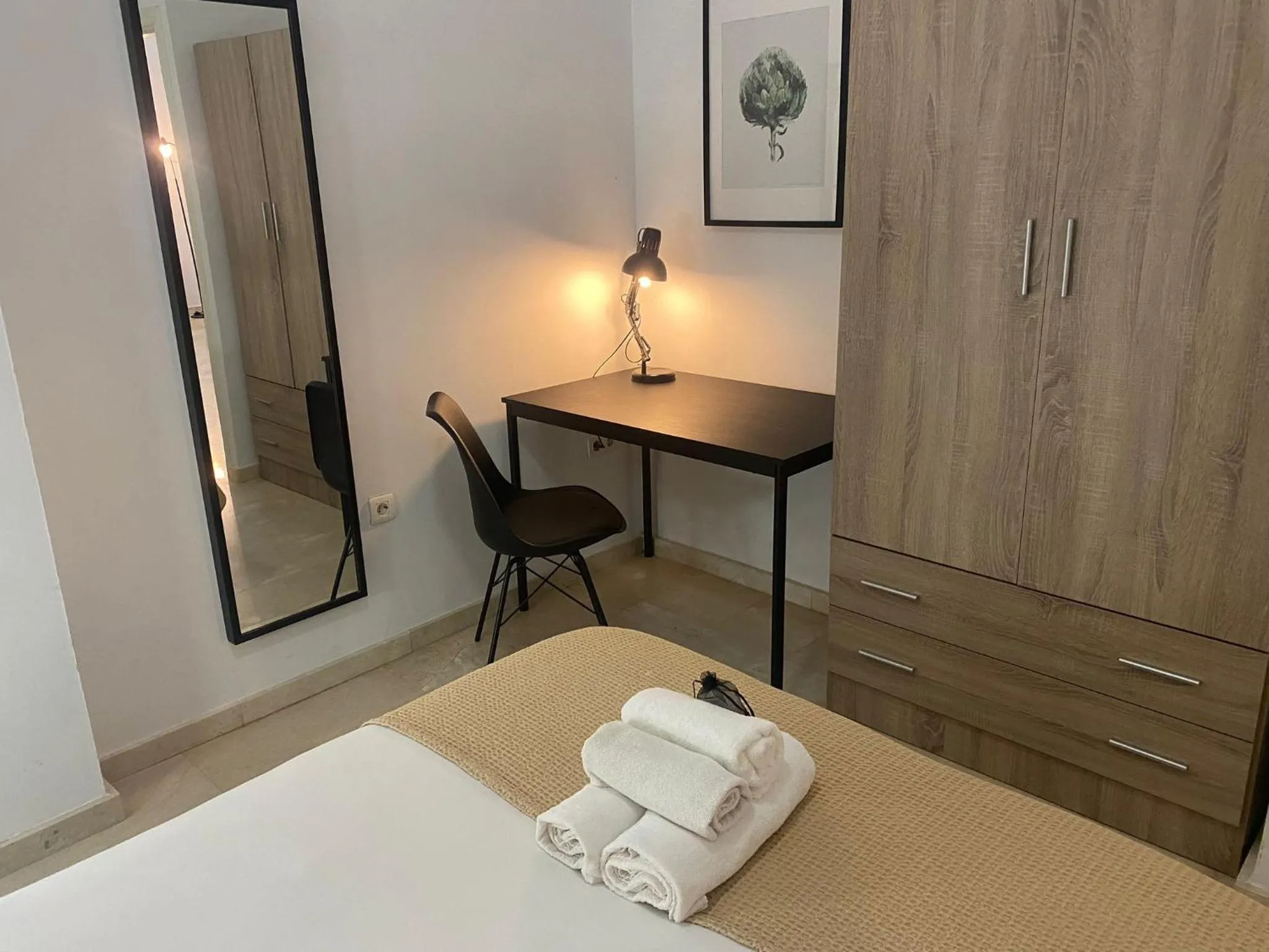 Bed in Apartamento en el centro histórico by Málaga Planners