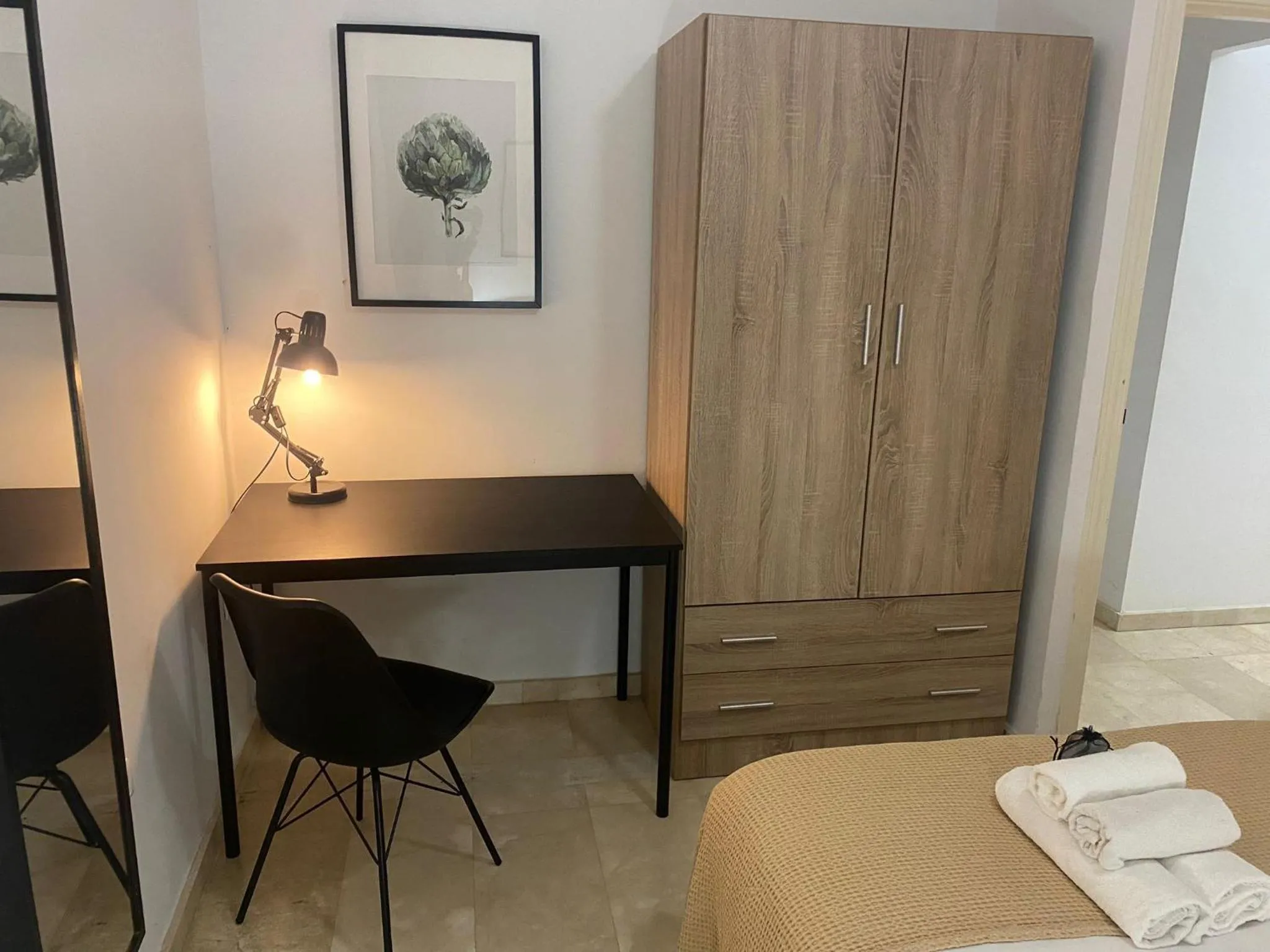 Bed in Apartamento en el centro histórico by Málaga Planners