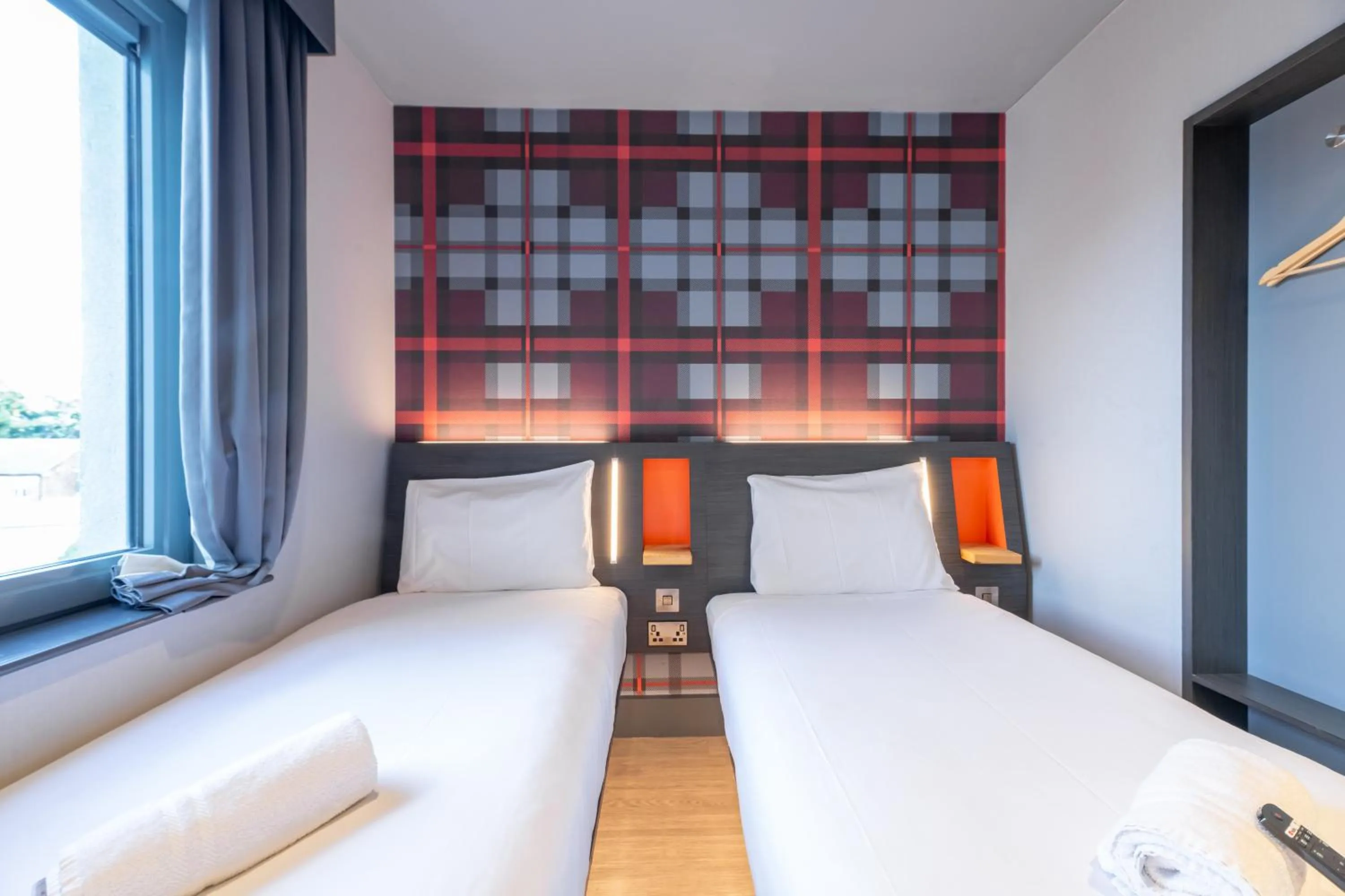 Bed in easyHotel Dublin