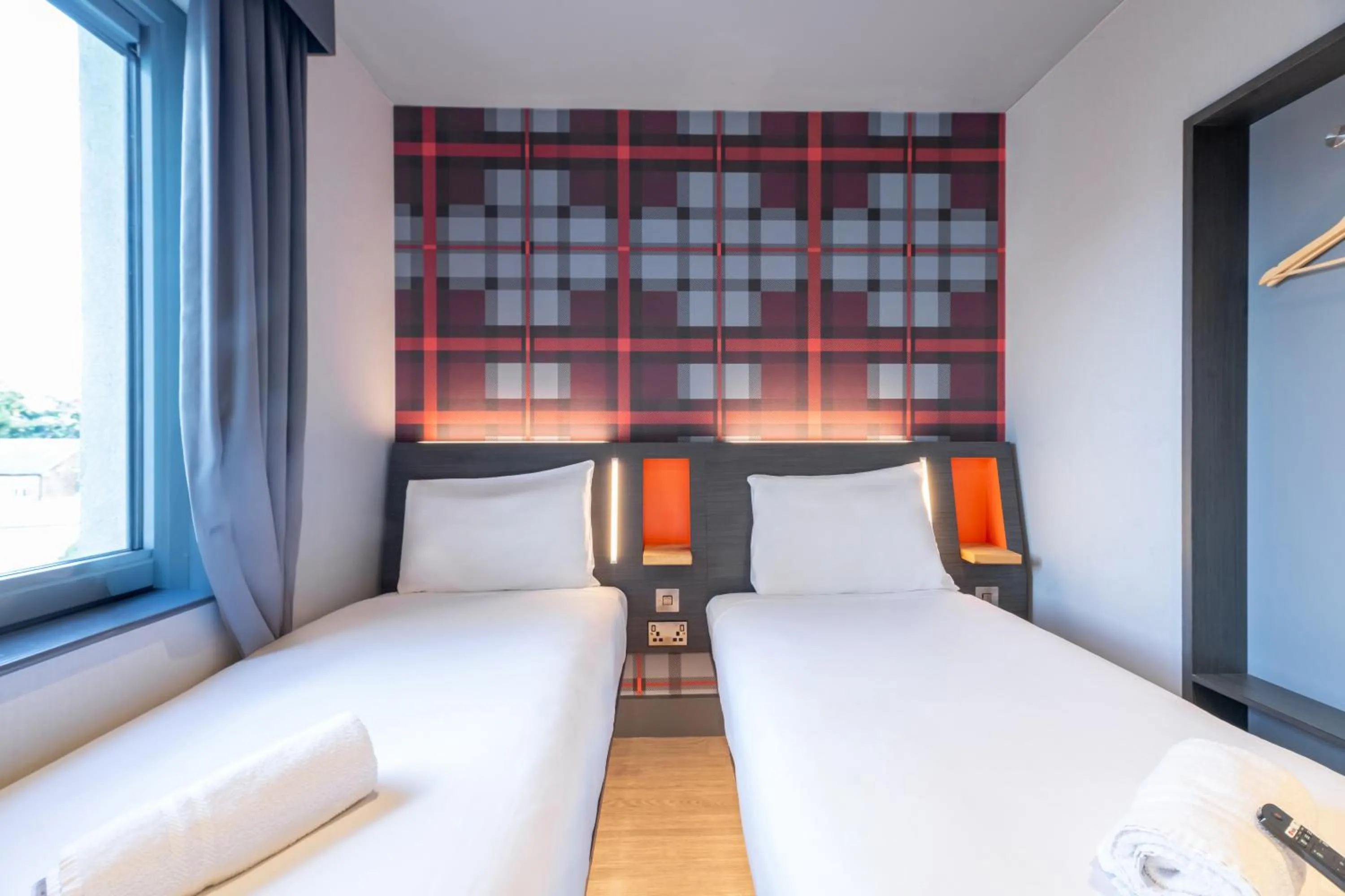 Bed in easyHotel Dublin