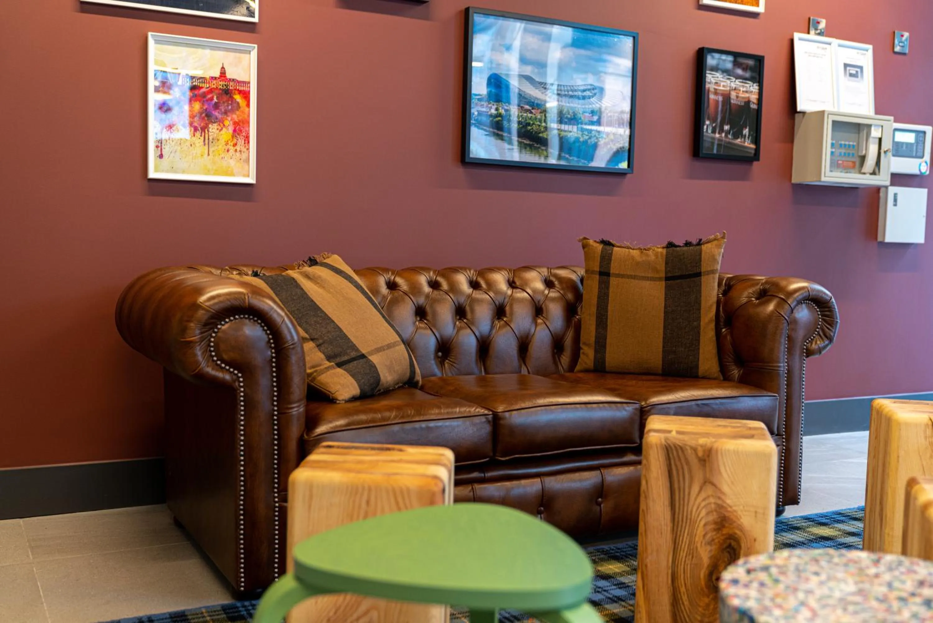 Lobby or reception in easyHotel Dublin