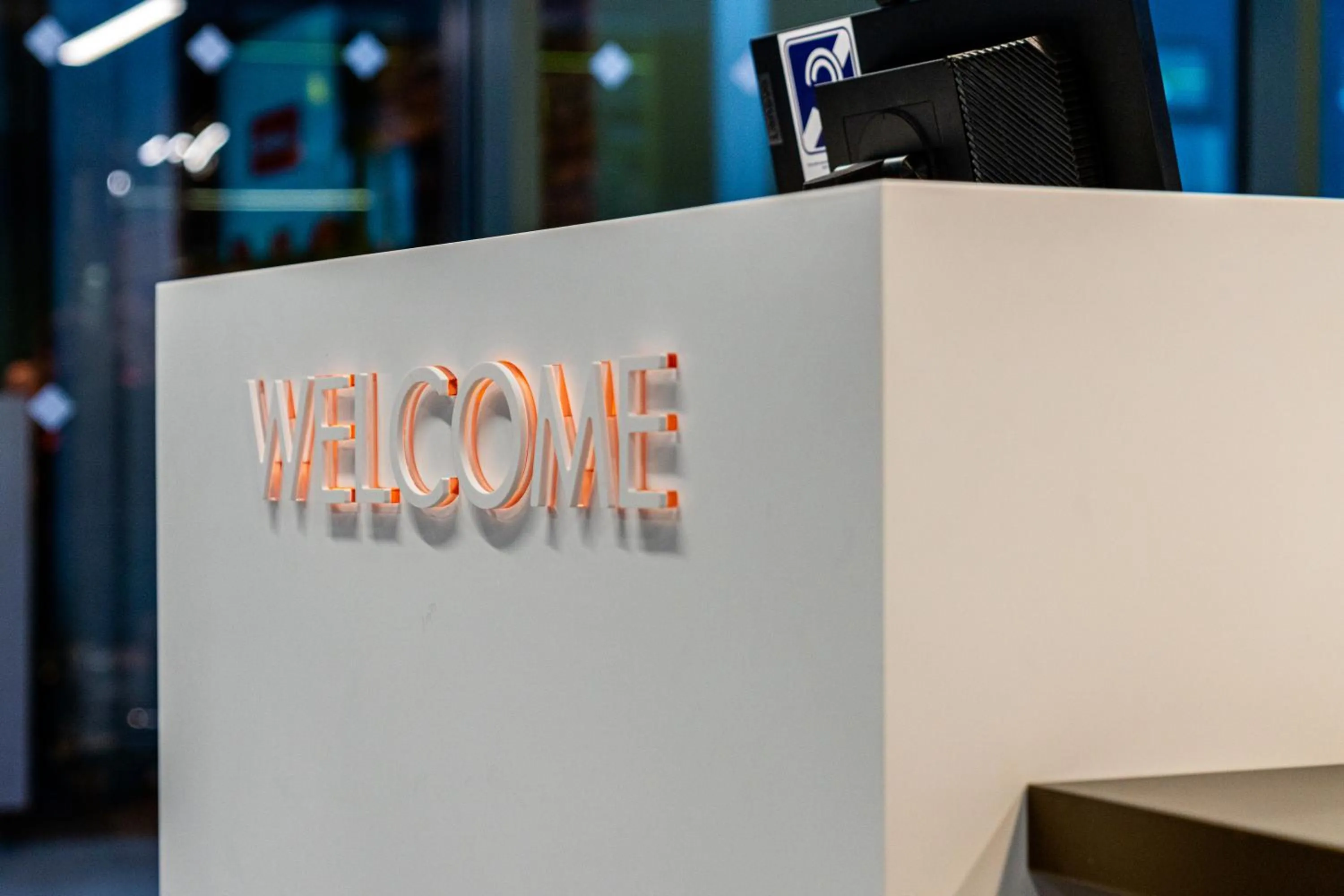 Lobby or reception in easyHotel Dublin