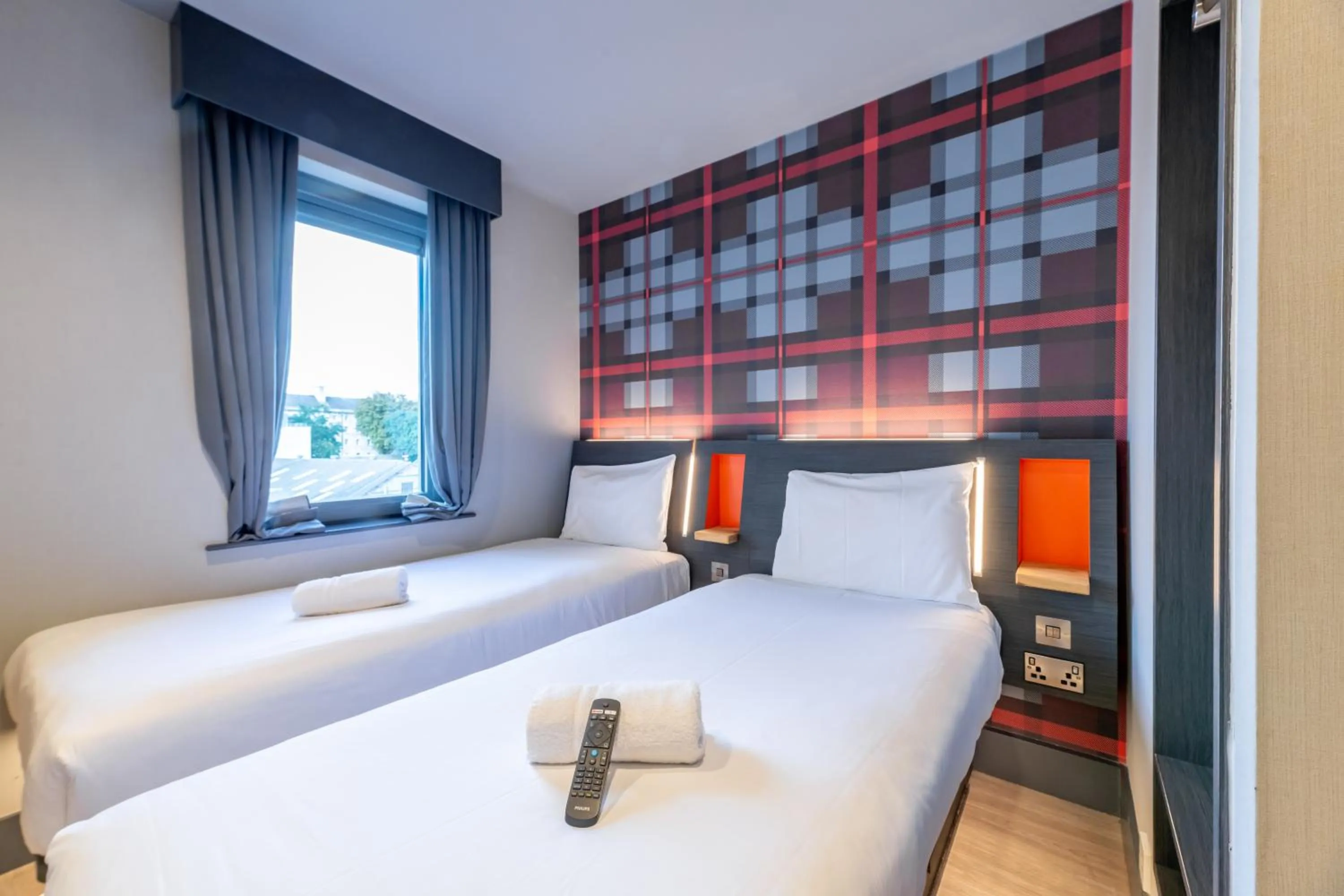 Bed in easyHotel Dublin