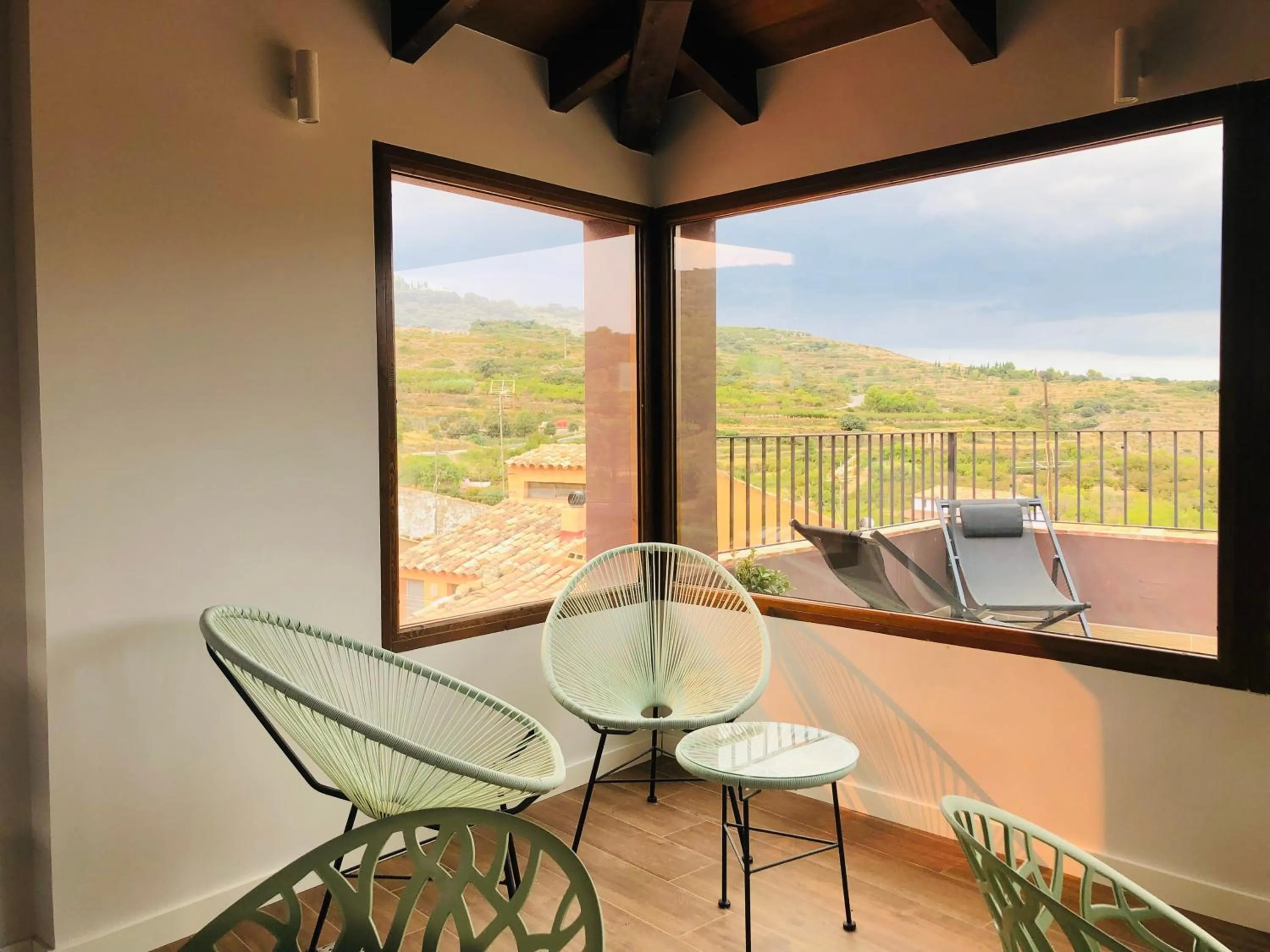Balcony/Terrace in Hotel Boutique Abadia del Maestrat