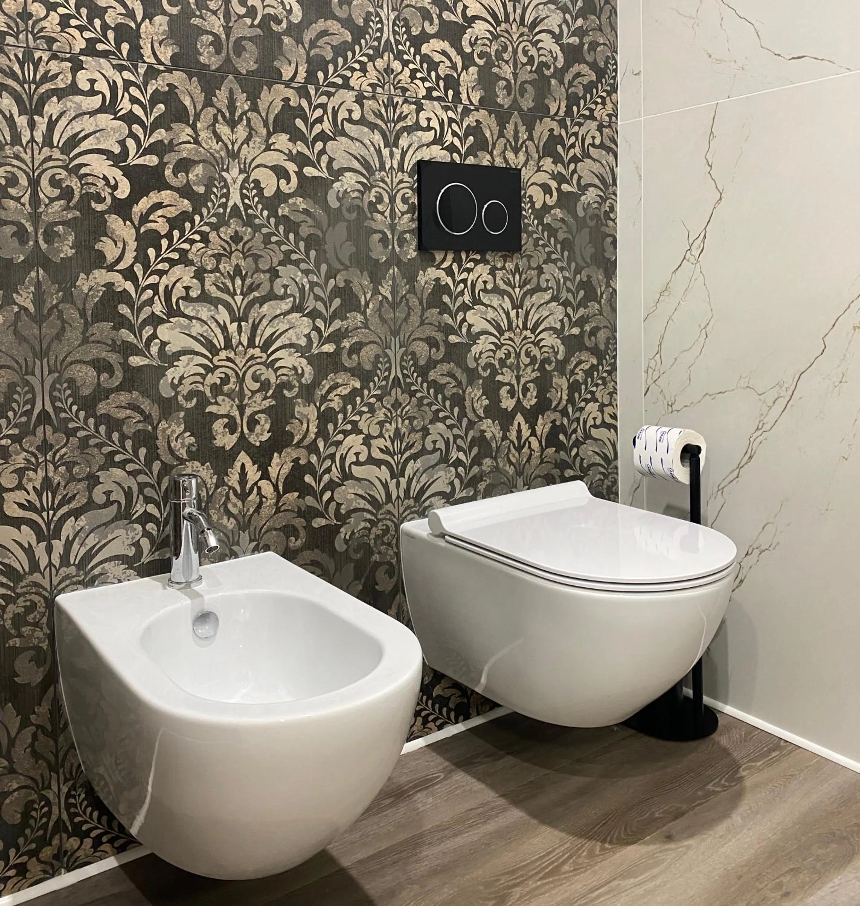 Bathroom in San Lio Tourist House