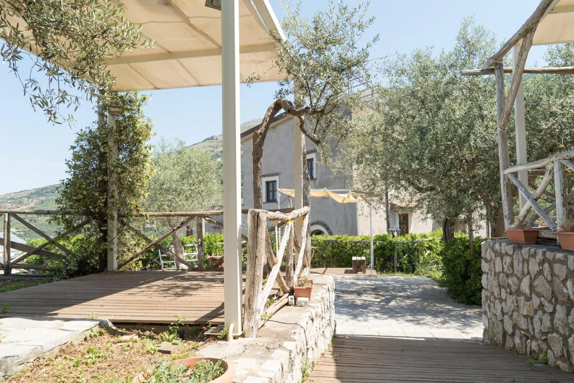 Garden in Il Casale del Golfo