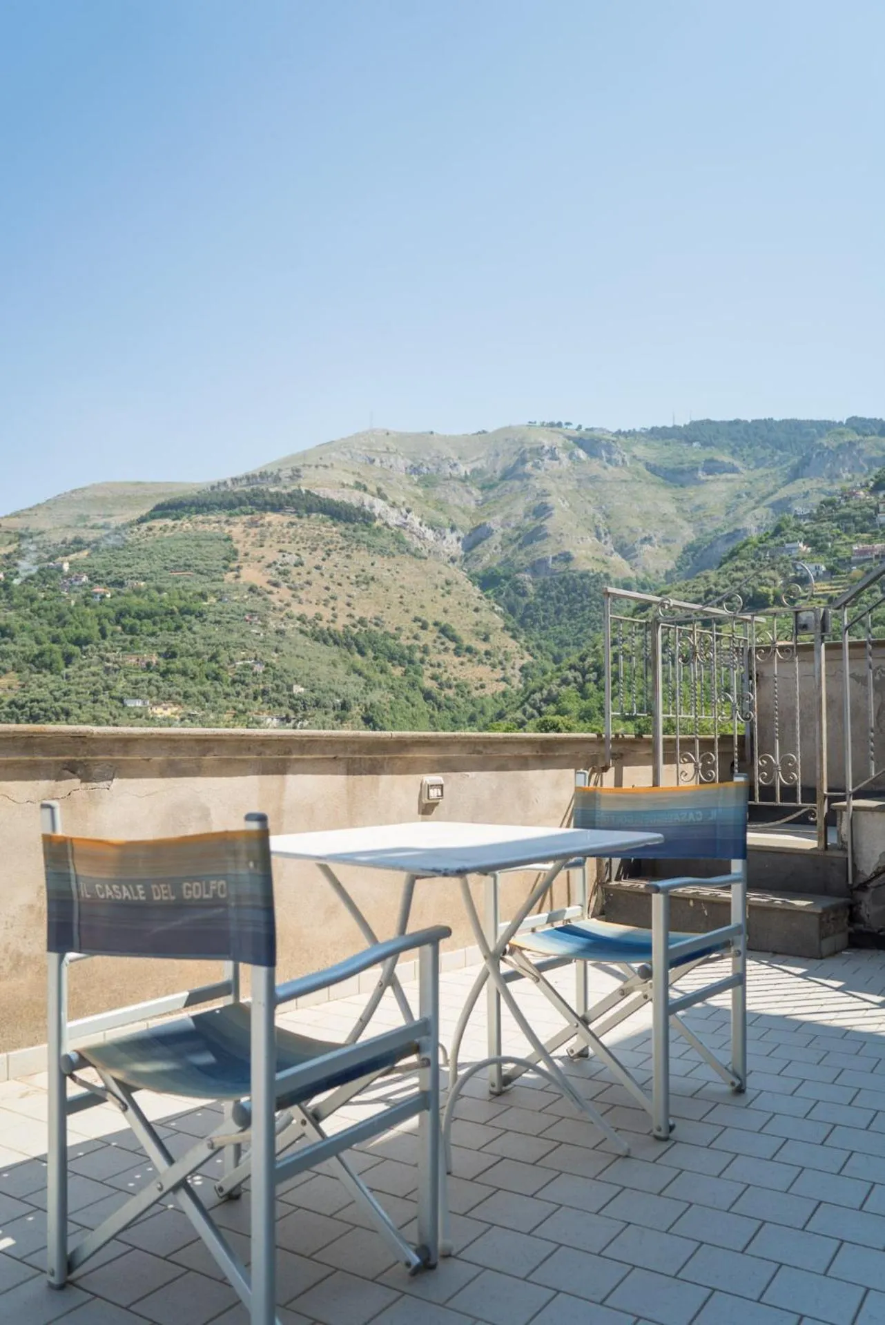 Balcony/Terrace in Il Casale del Golfo