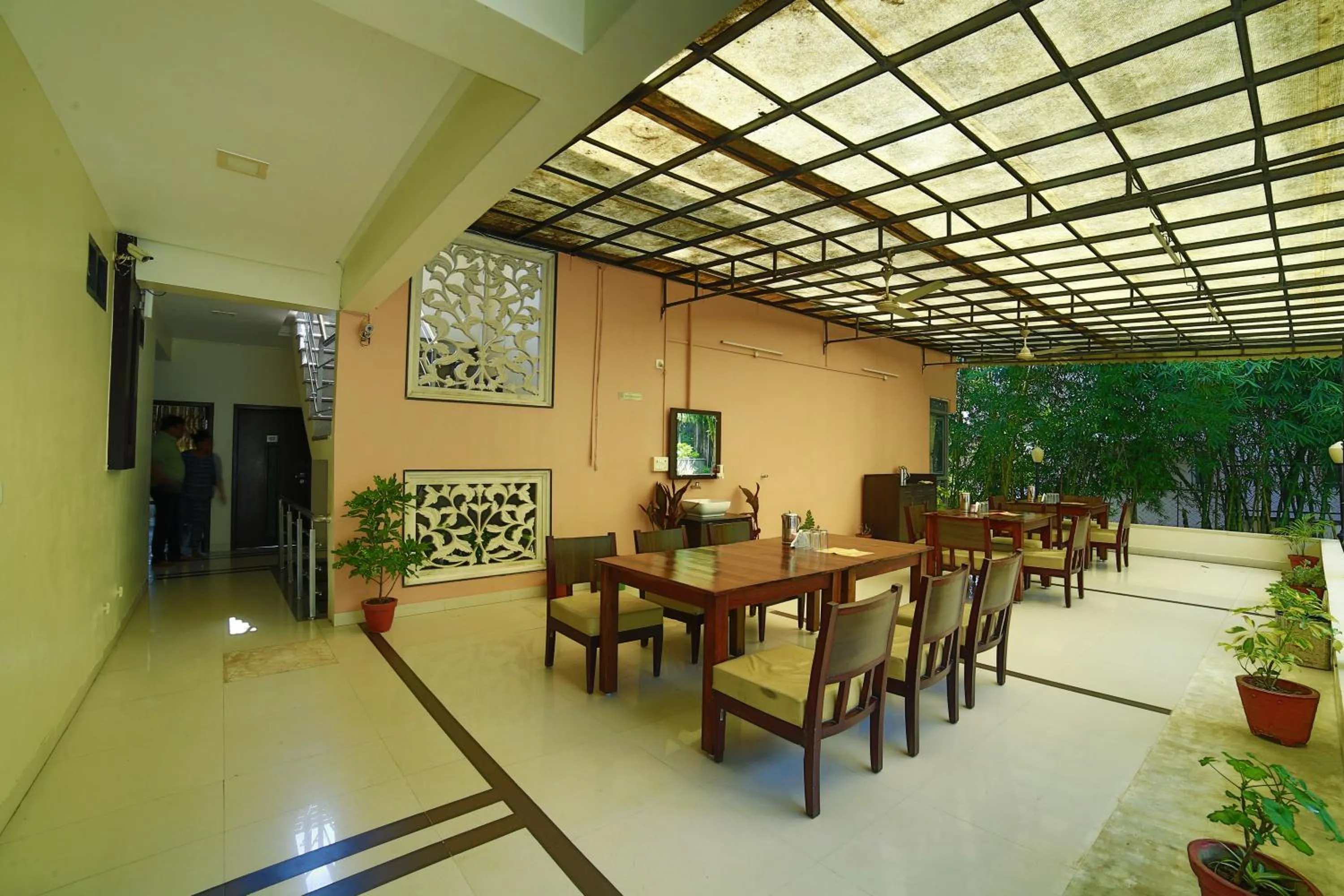 Seating area in Hotel Shiv Villa