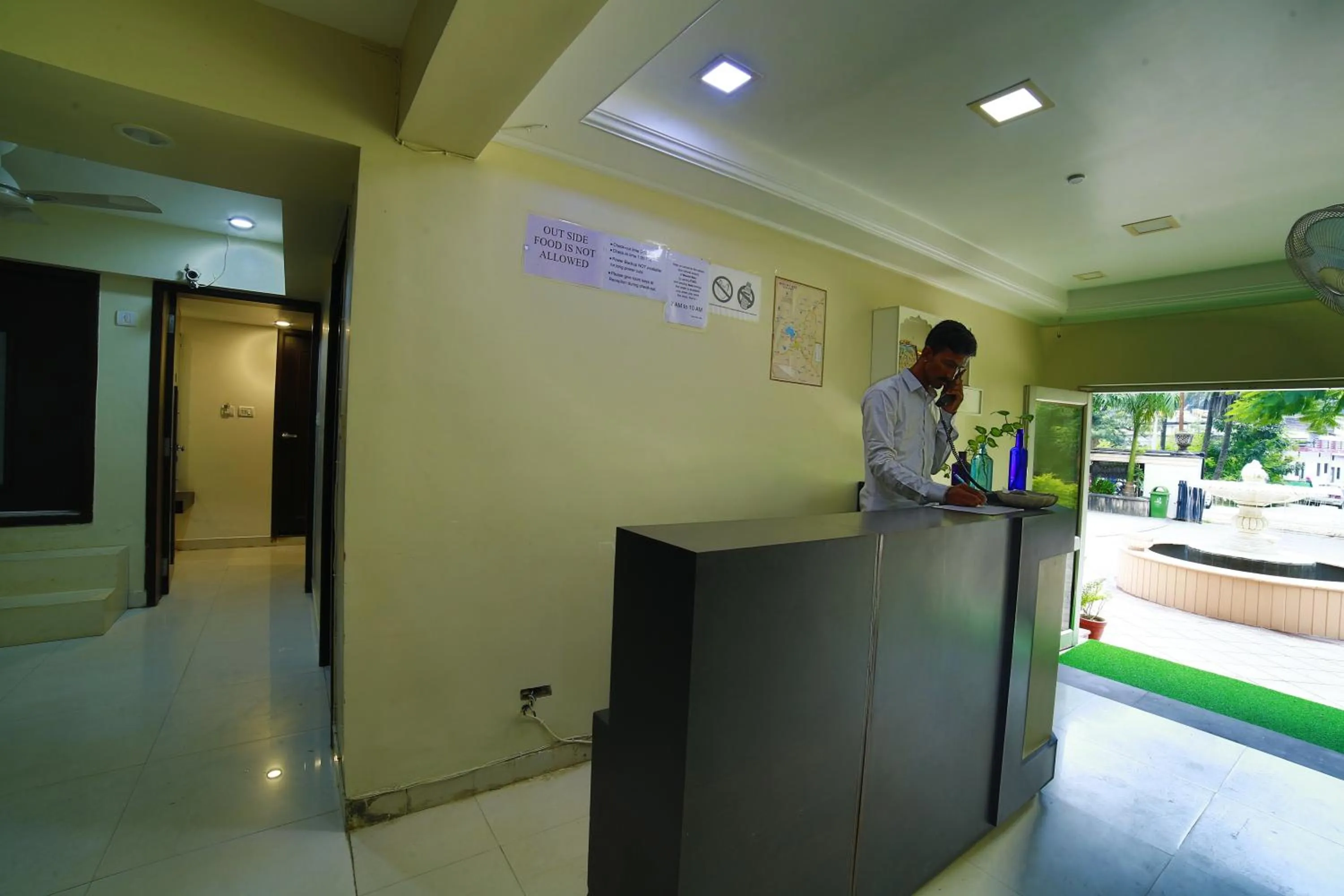 Lobby or reception in Hotel Shiv Villa