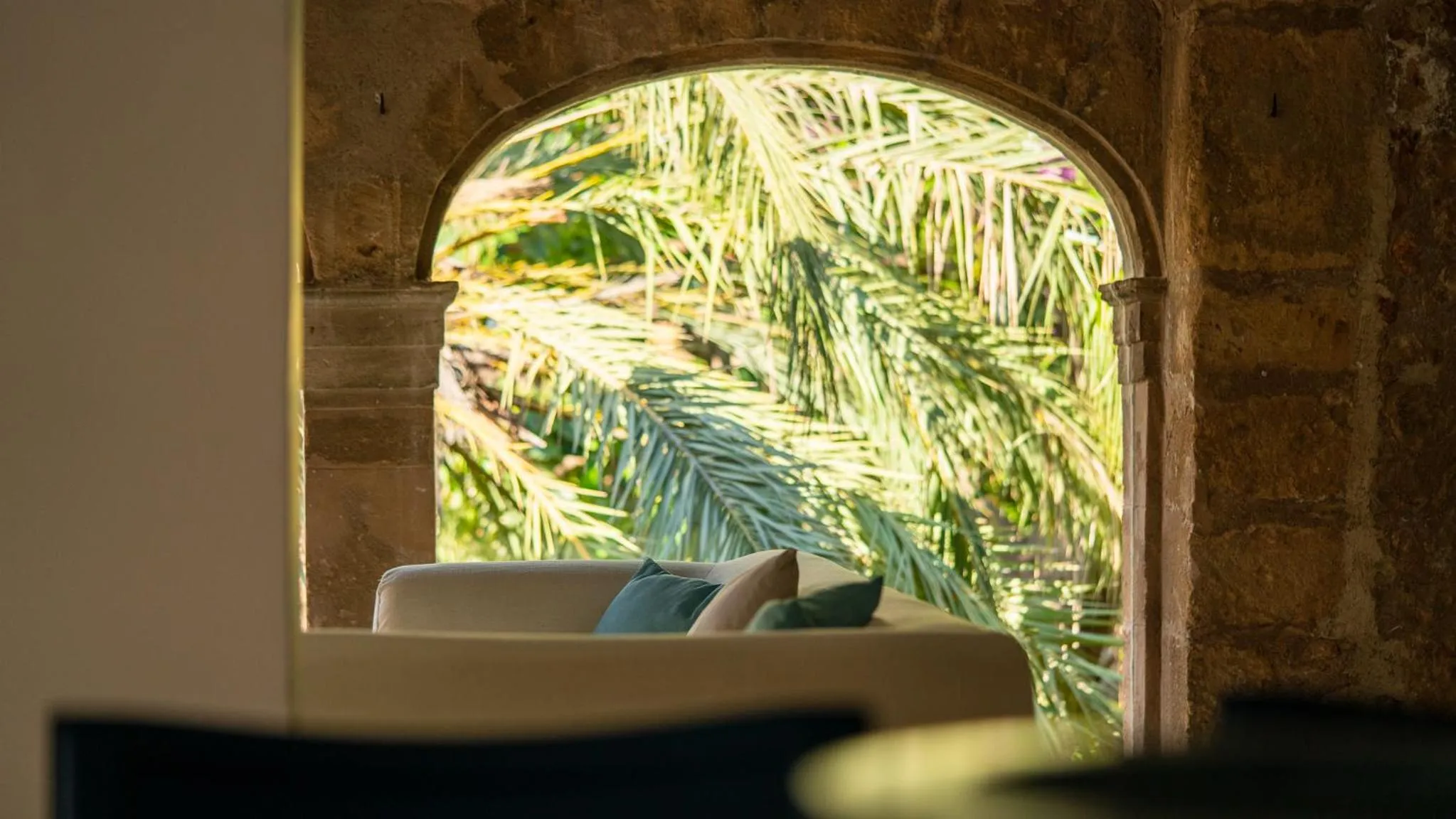 Living room in Hotel Can Verdera