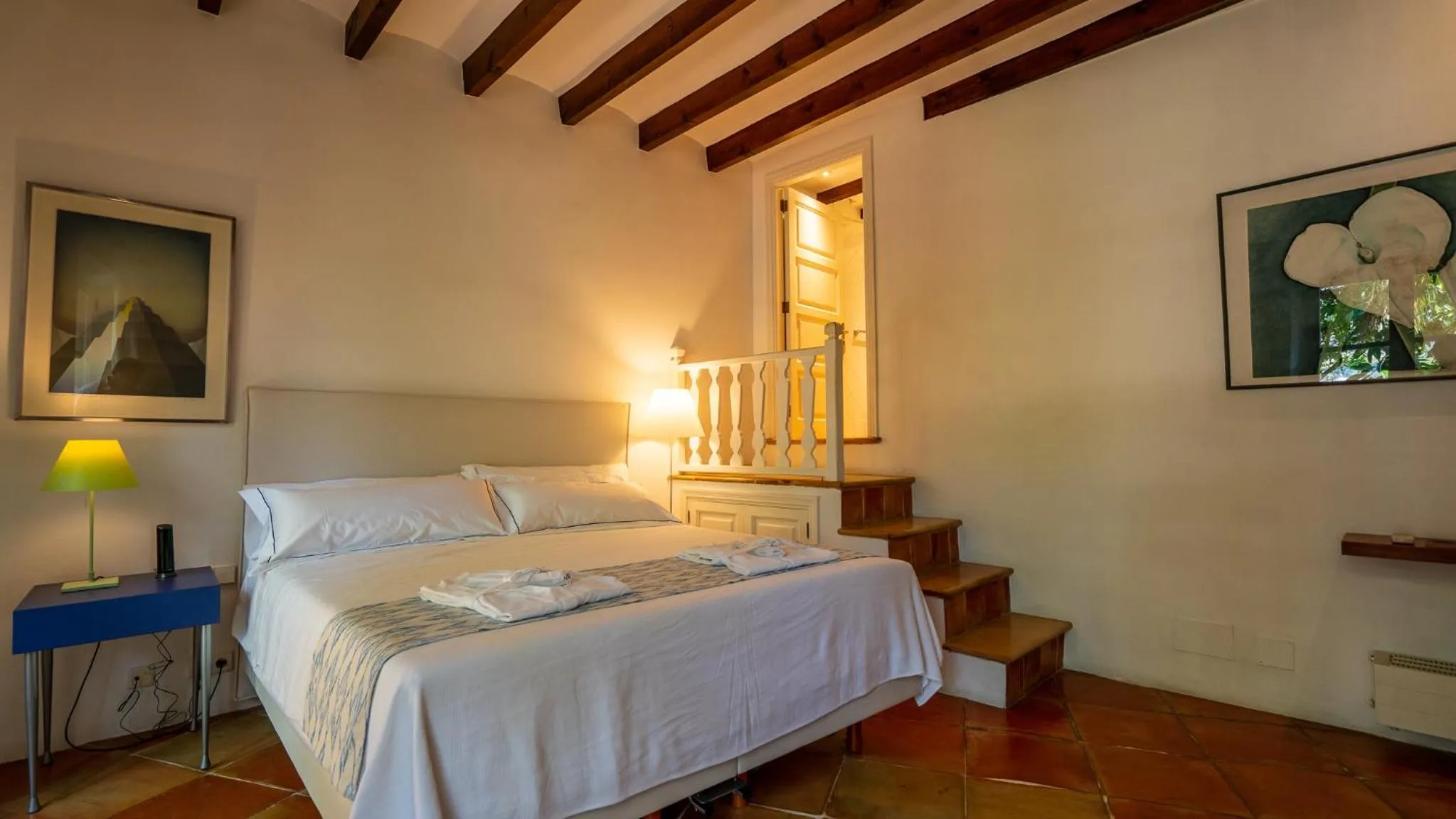 Bed in Hotel Can Verdera