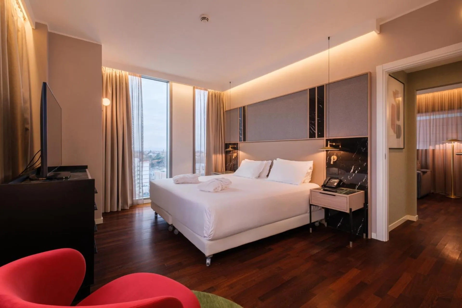 Bed in Savhotel Mantegna Padova