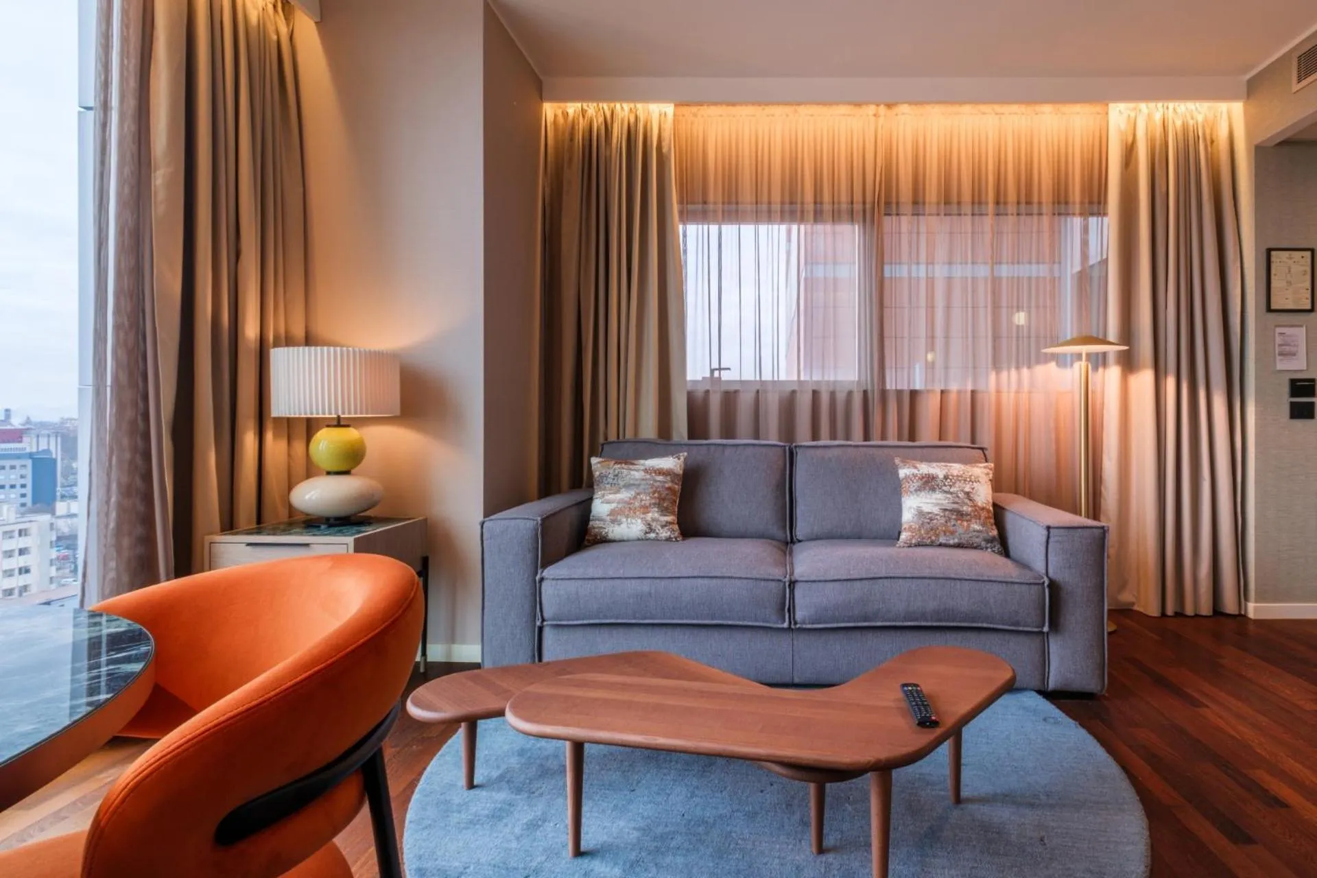 Living room in Savhotel Mantegna Padova