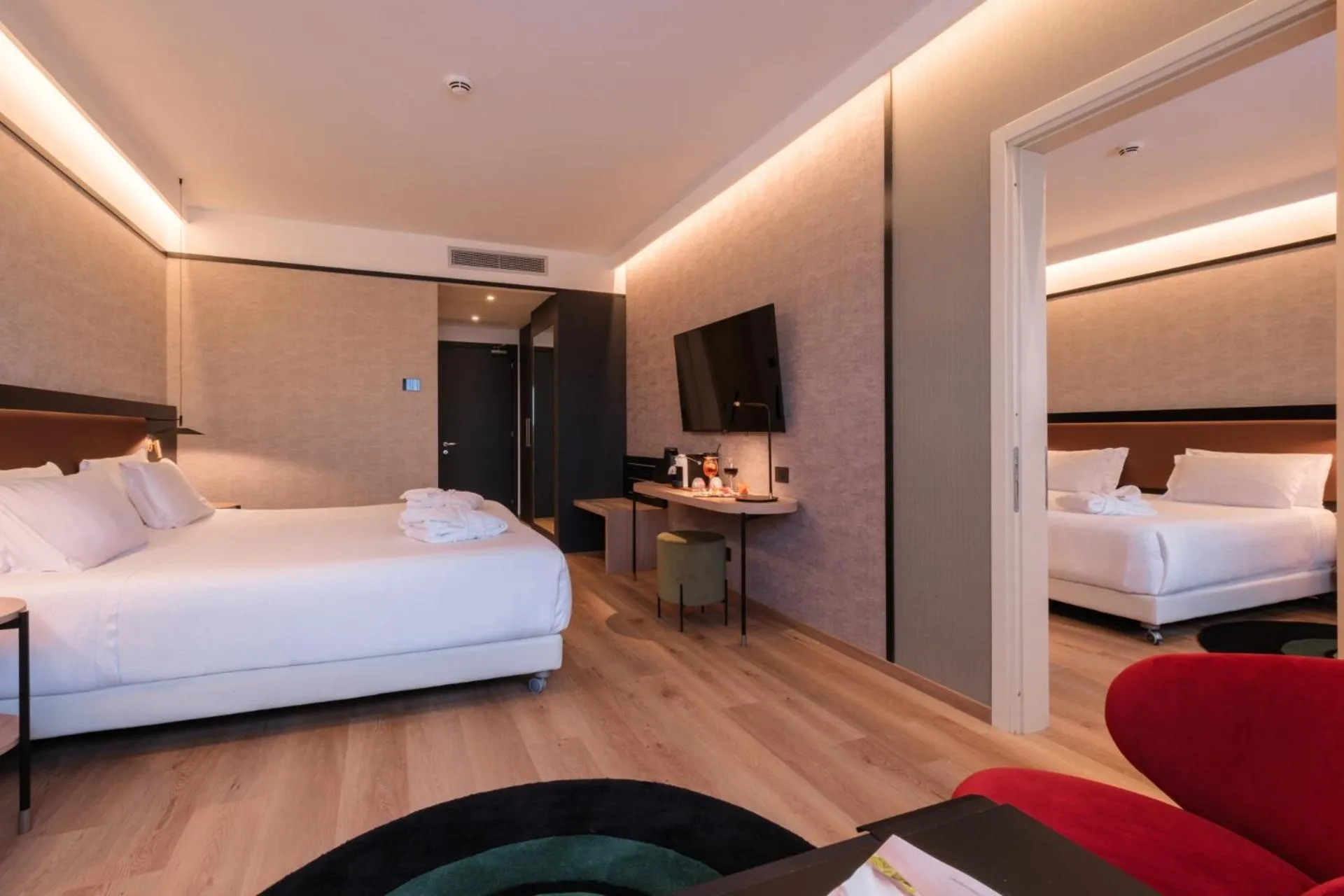 Bed in Savhotel Mantegna Padova