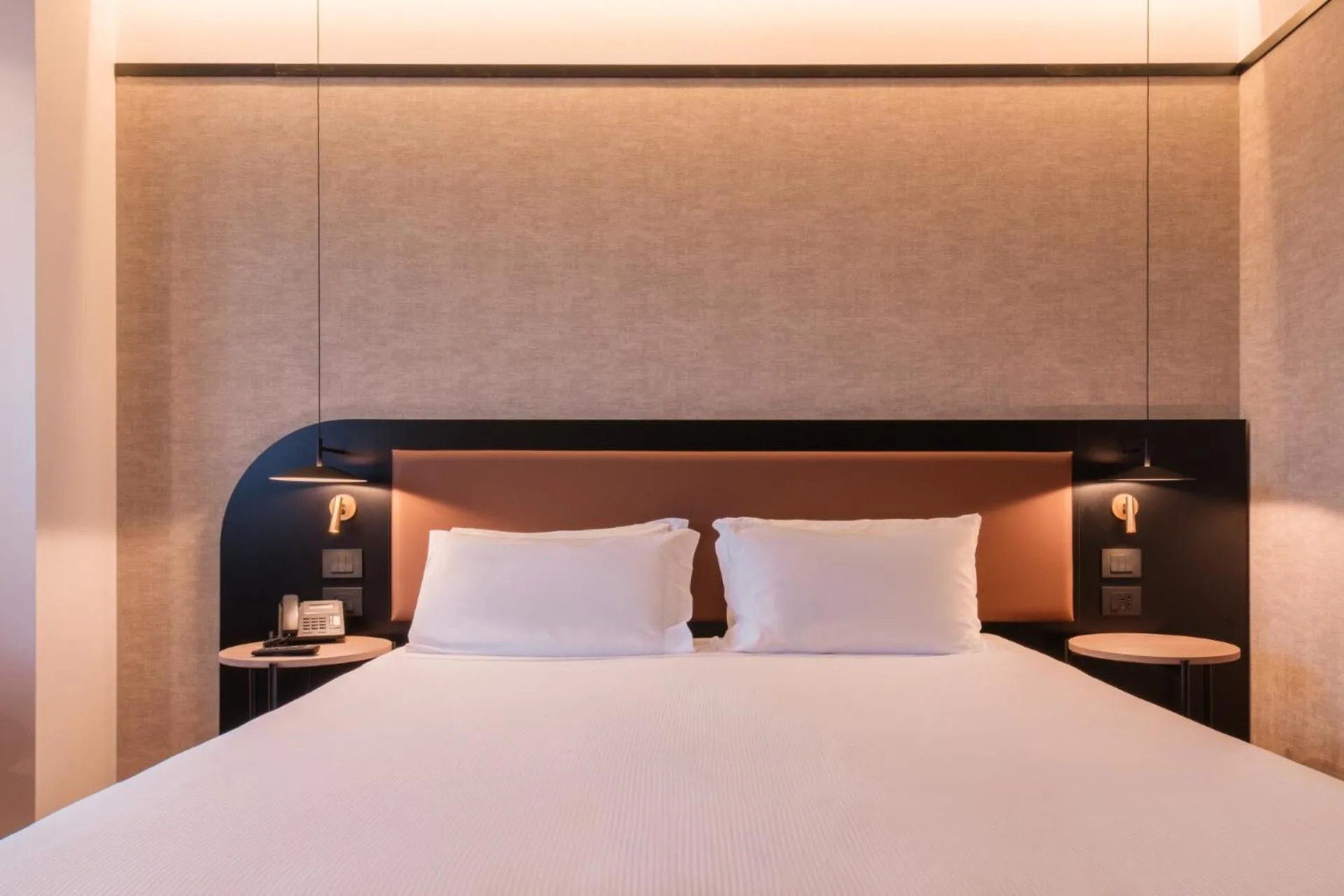 Bed in Savhotel Mantegna Padova