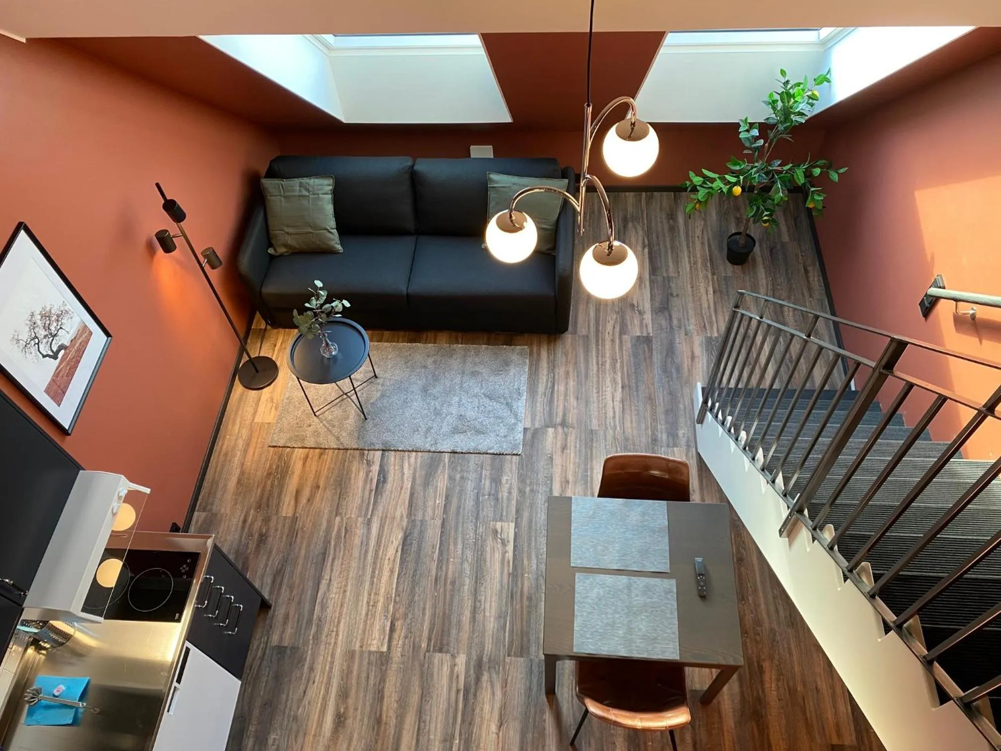 Kitchen or kitchenette in Magnolia House Sollentuna