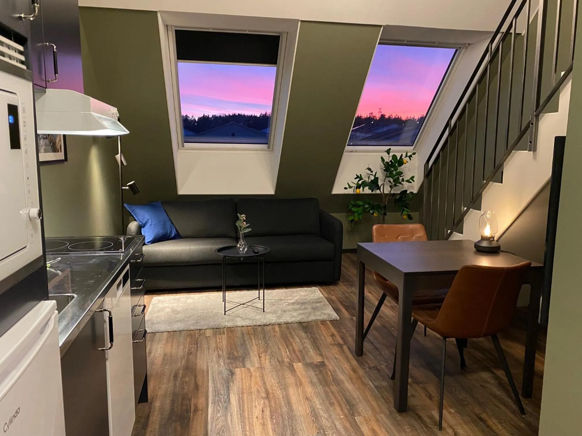 Kitchen or kitchenette in Magnolia House Sollentuna