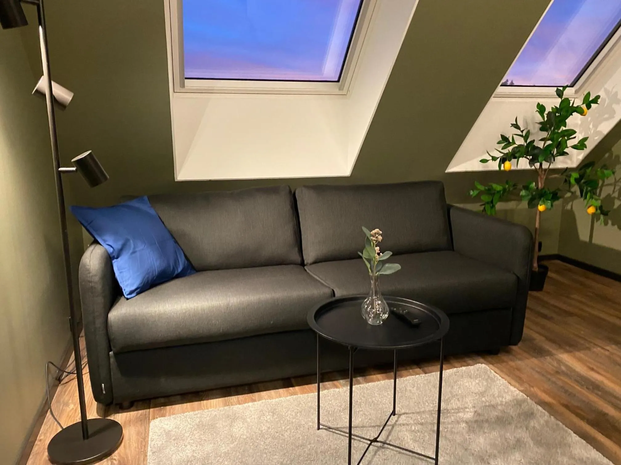 Seating area in Magnolia House Sollentuna