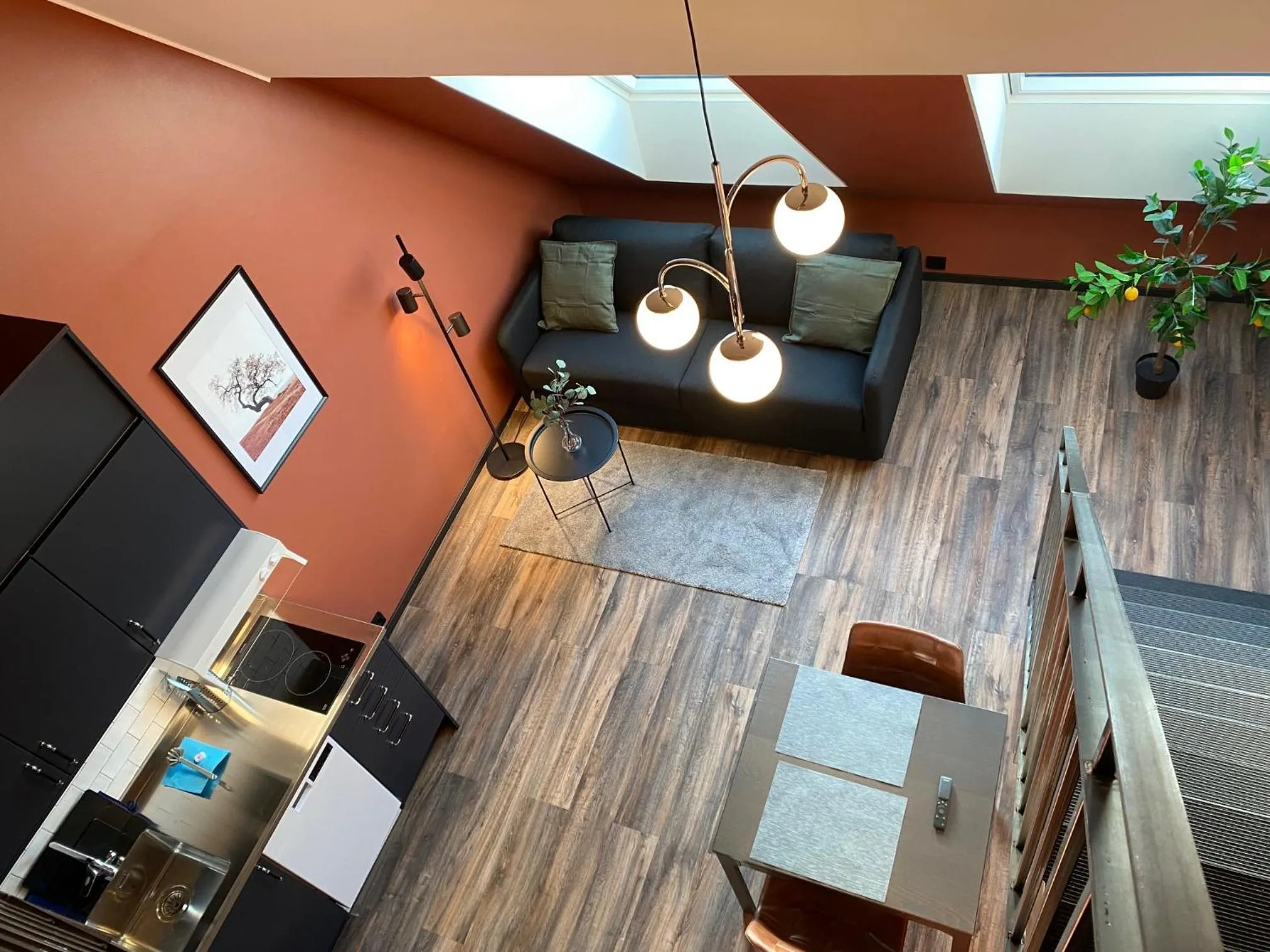 Kitchen or kitchenette in Magnolia House Sollentuna