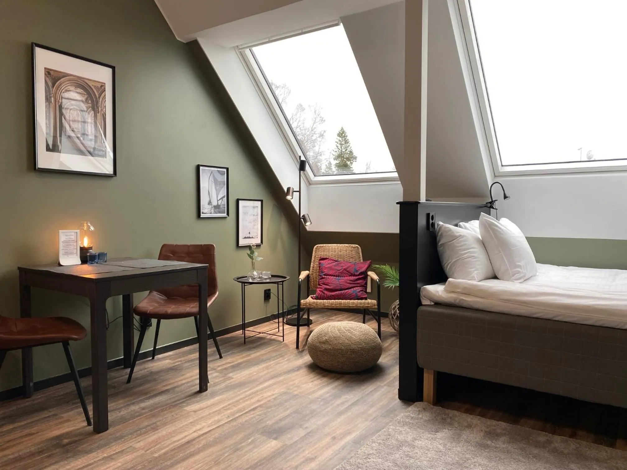 Bed in Magnolia House Sollentuna