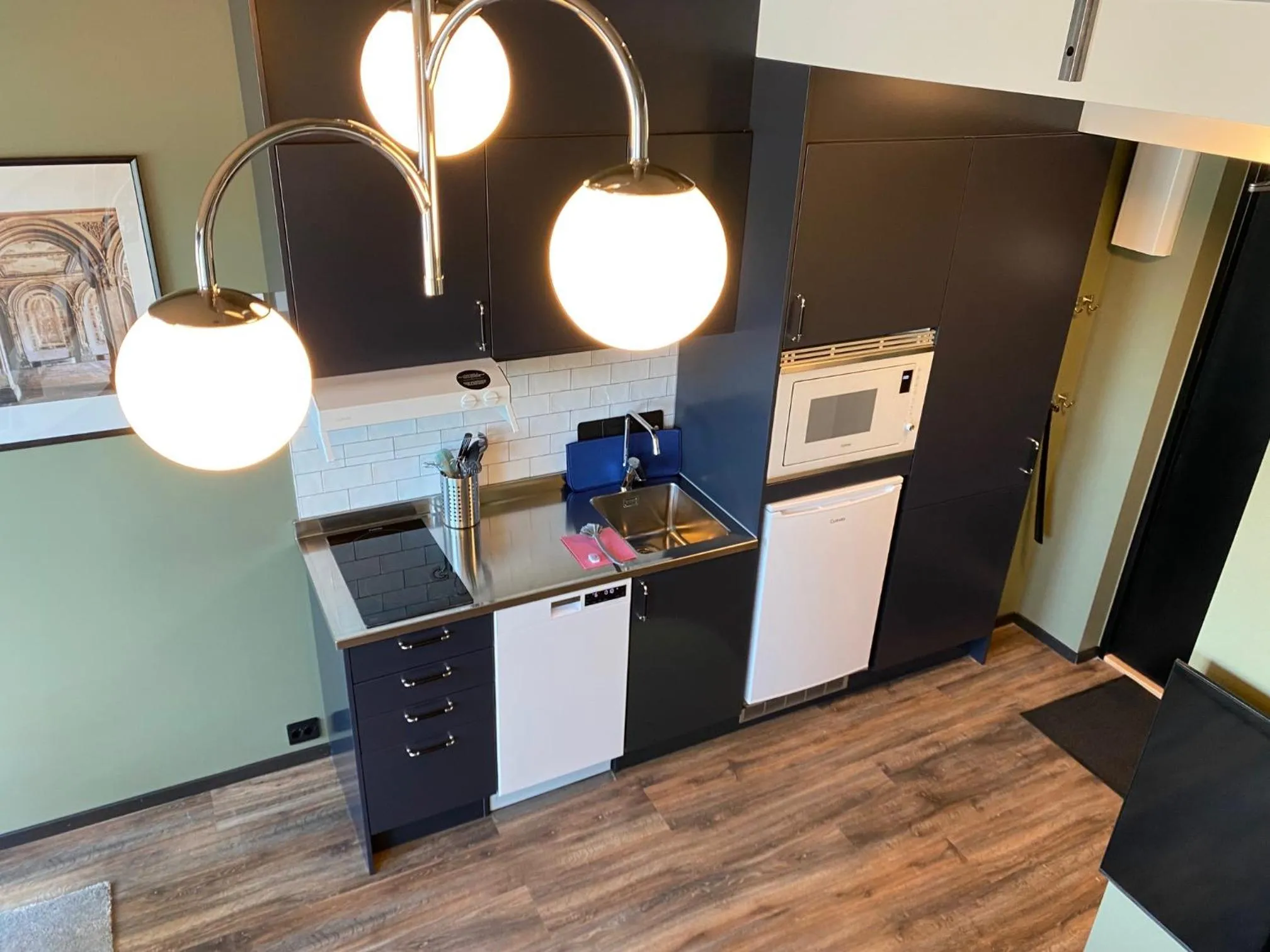 Kitchen or kitchenette in Magnolia House Sollentuna