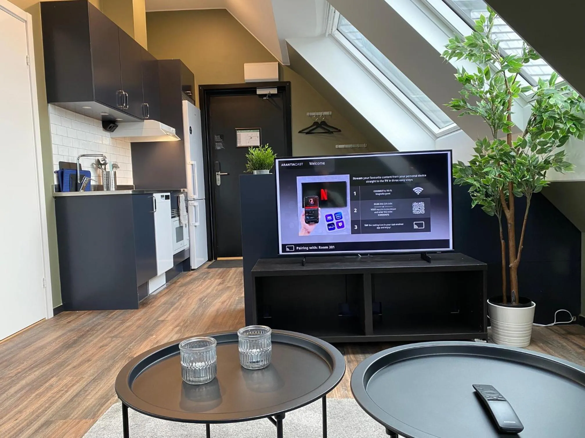 Kitchen or kitchenette in Magnolia House Sollentuna