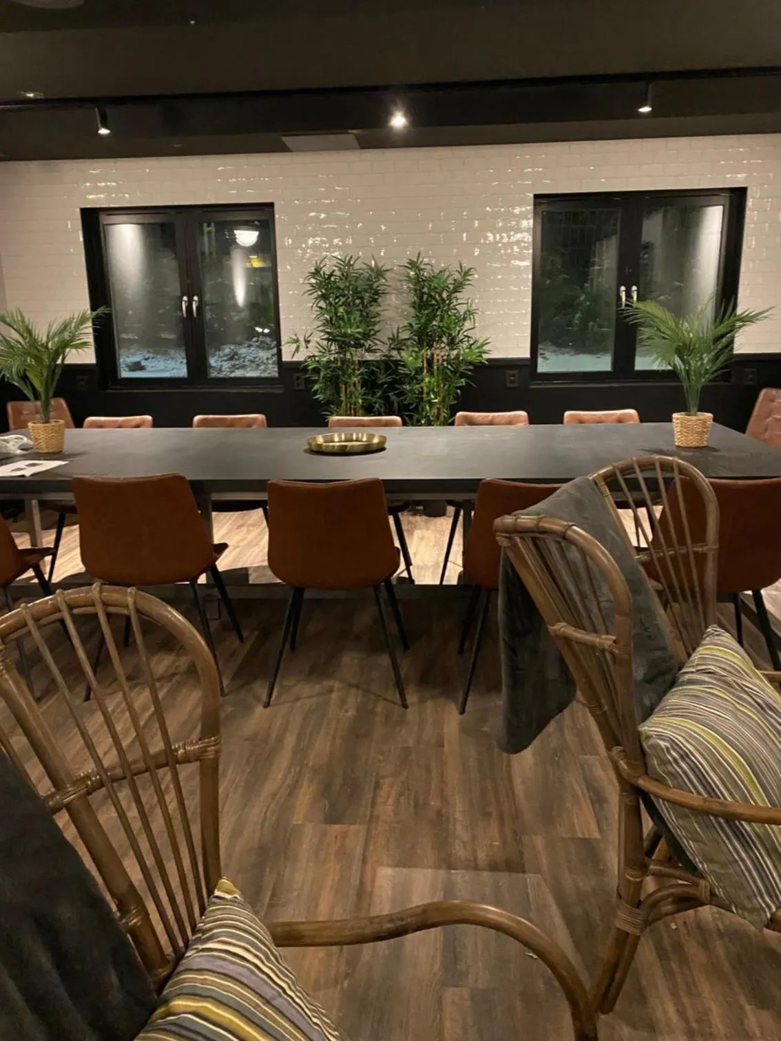 Communal lounge/ TV room in Magnolia House Sollentuna