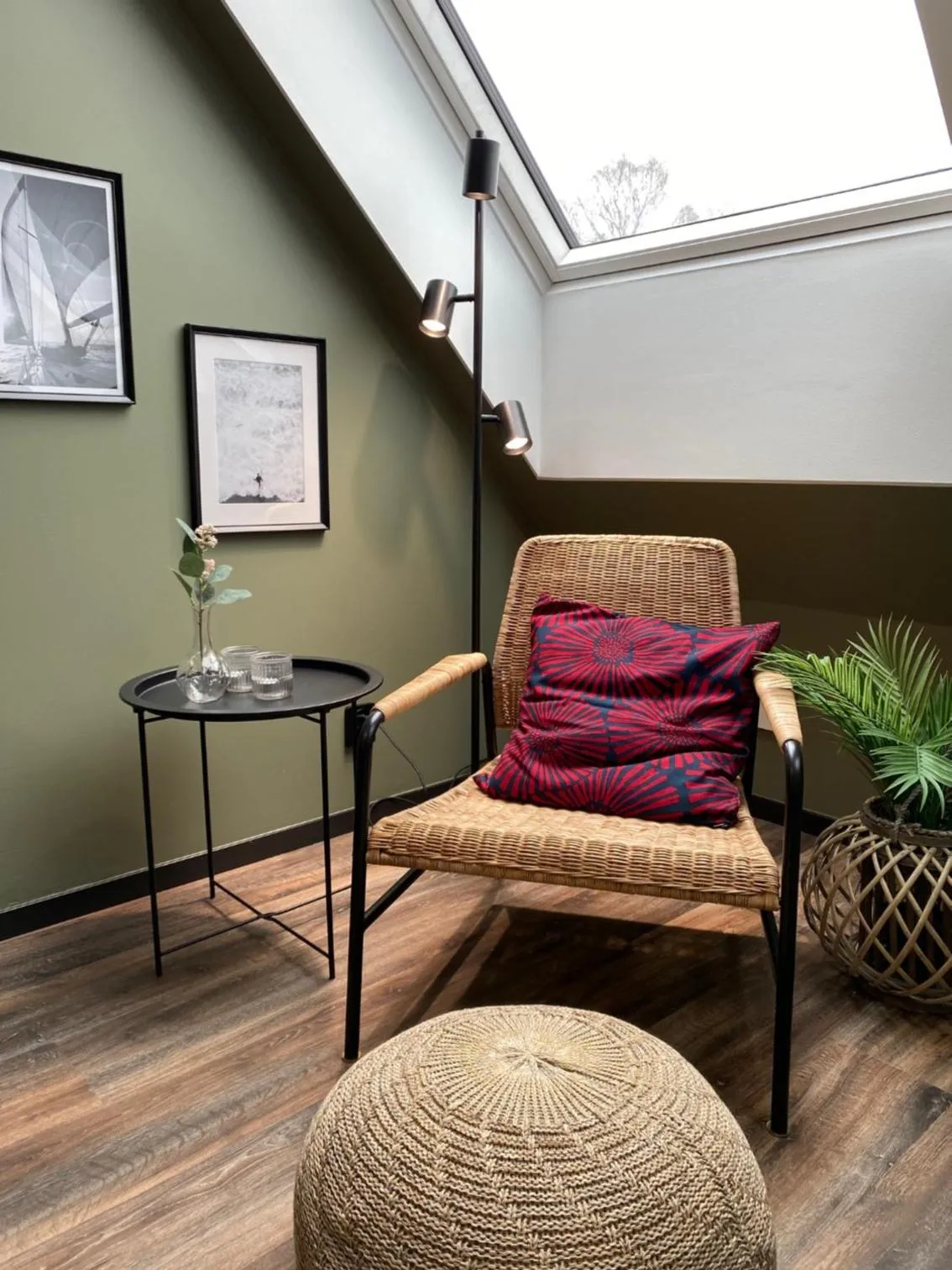 Seating area in Magnolia House Sollentuna