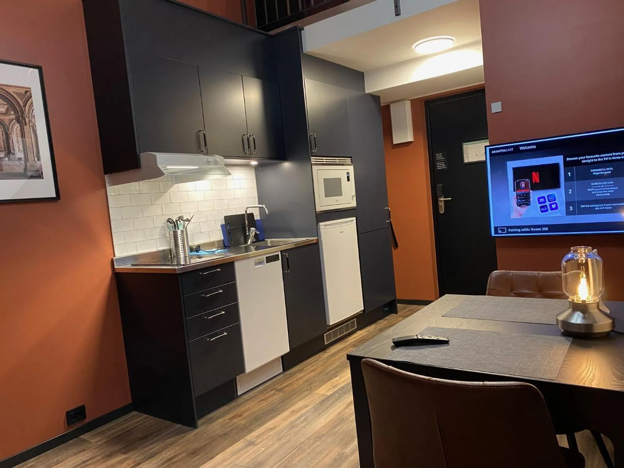 TV and multimedia in Magnolia House Sollentuna