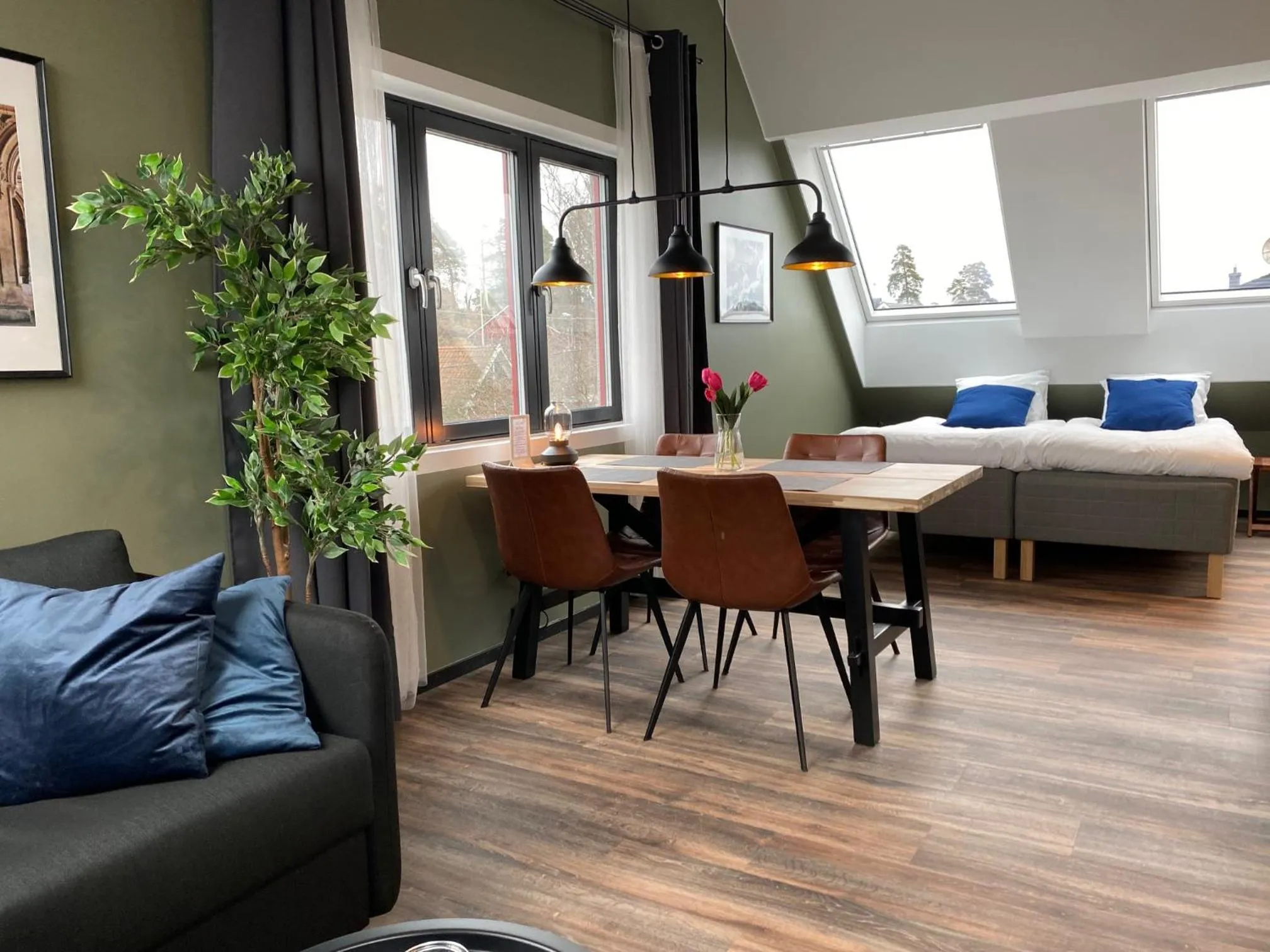 Bed in Magnolia House Sollentuna