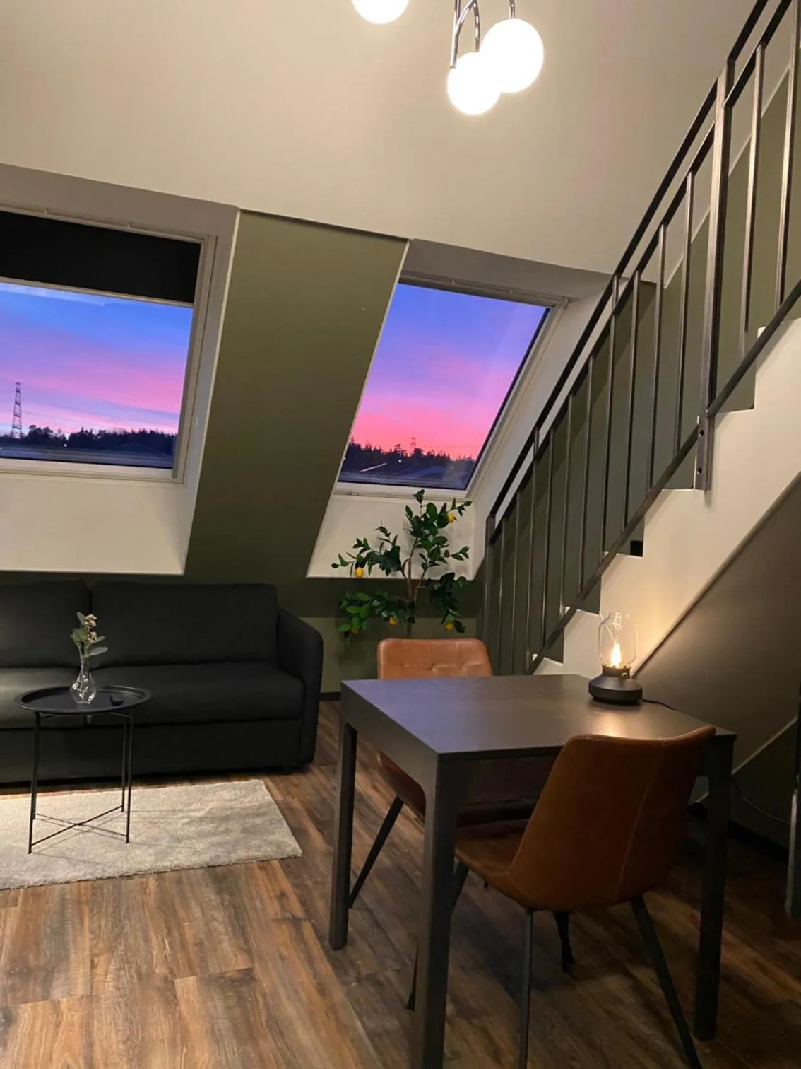 Seating area in Magnolia House Sollentuna