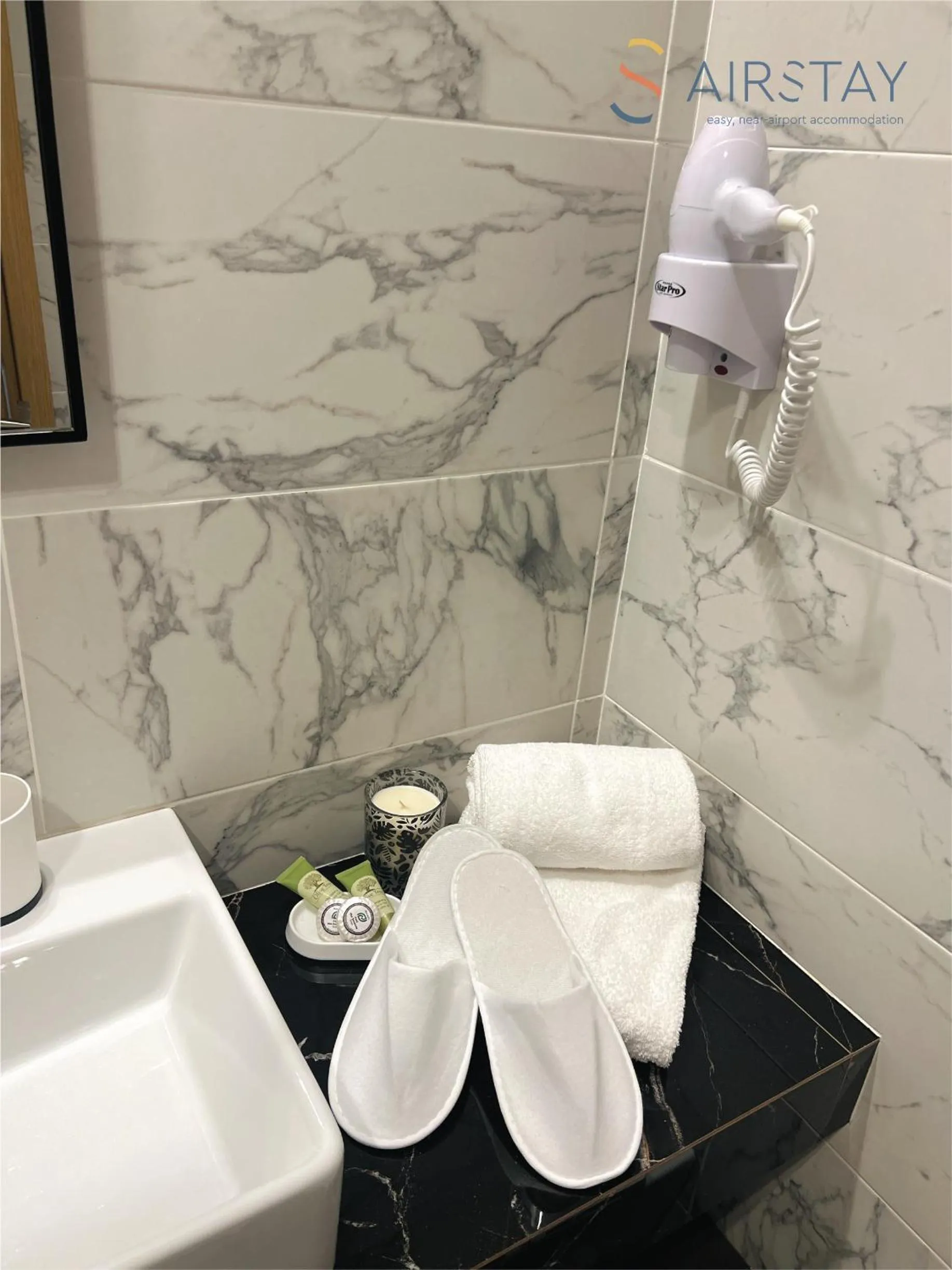 Bathroom in Zed Smart Property Airport by Airstay