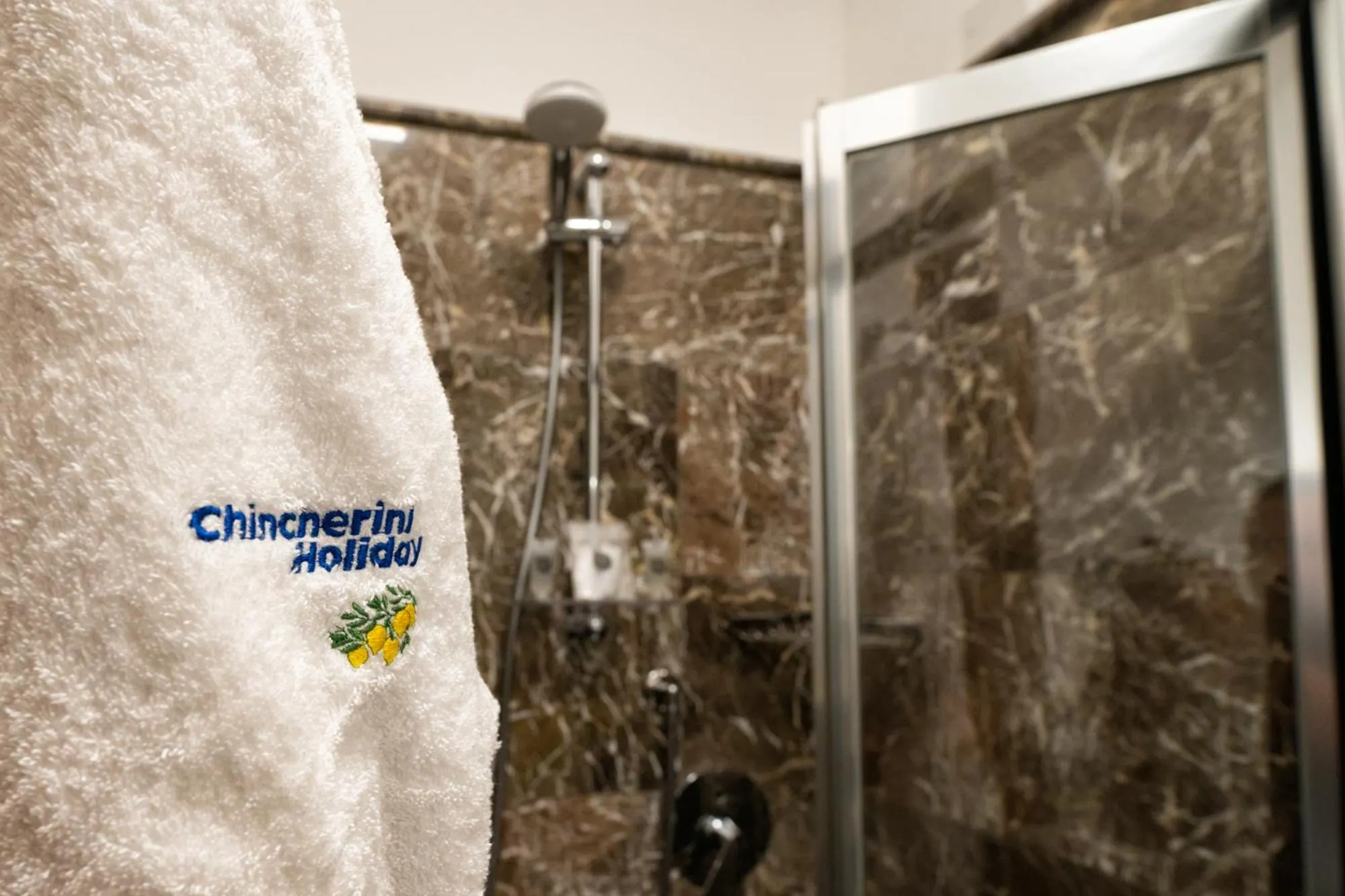 Bathroom in Taormina Park Hotel