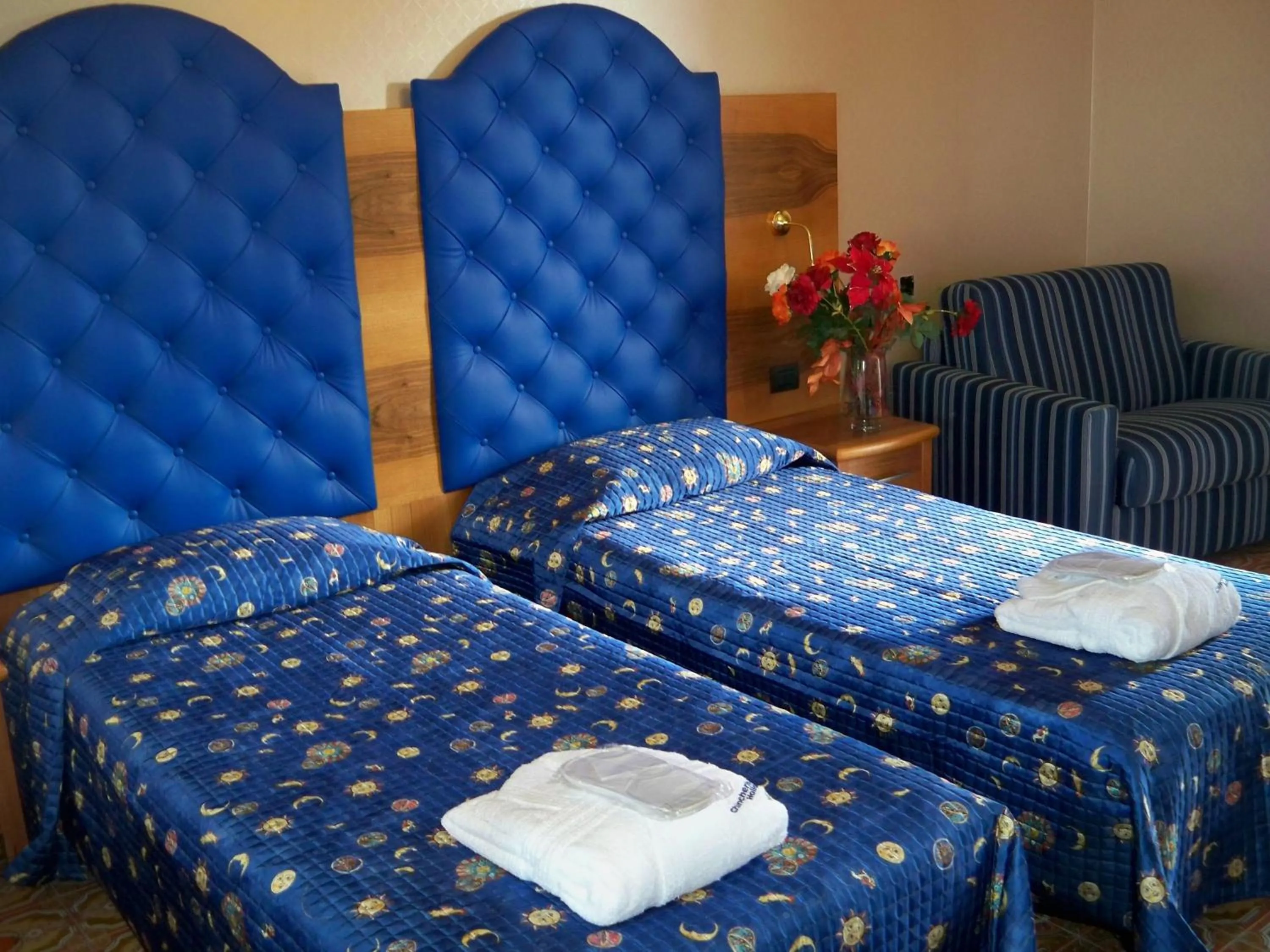 Bedroom, Bed in Taormina Park Hotel