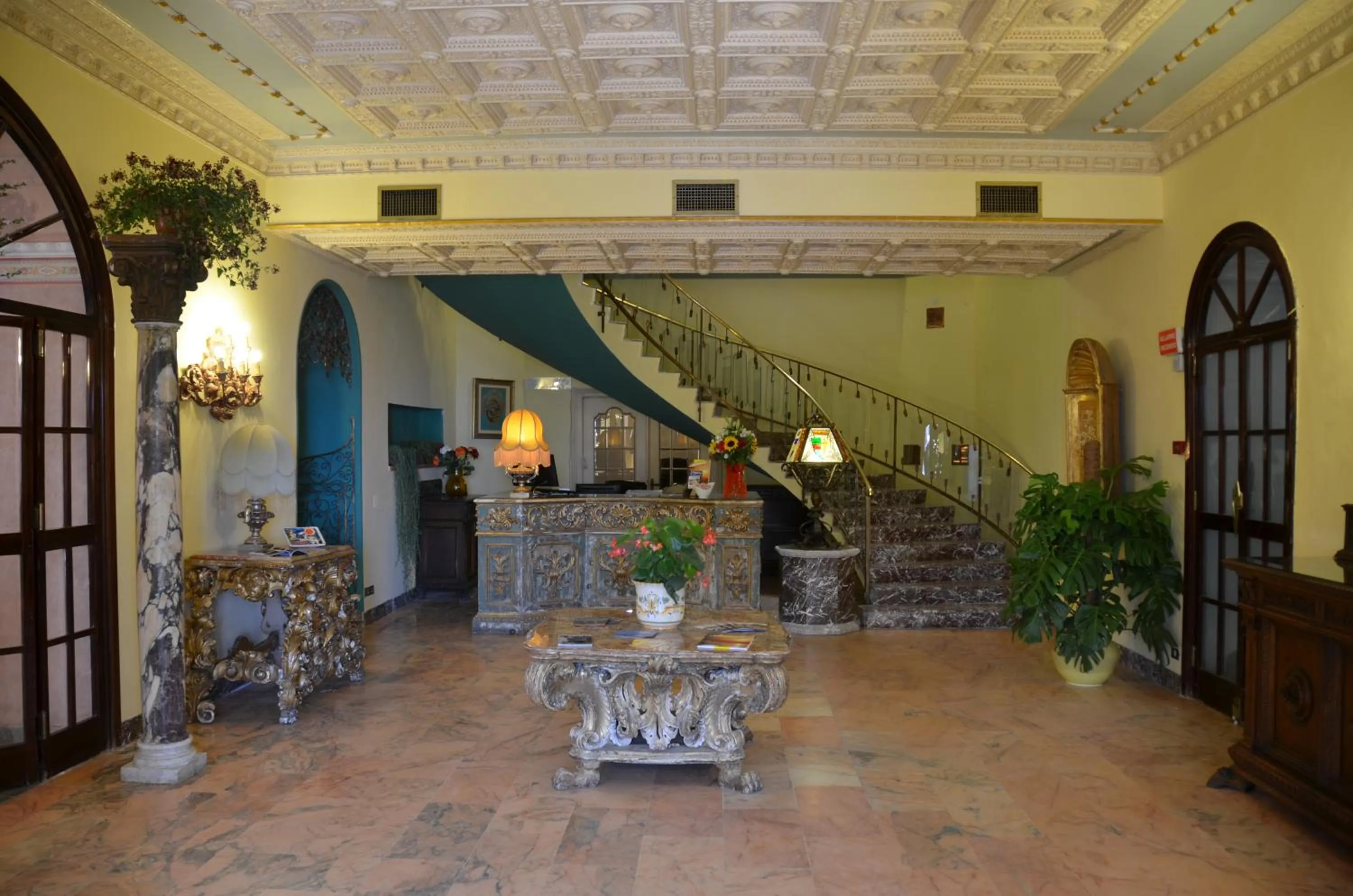 Lobby or reception in Taormina Park Hotel