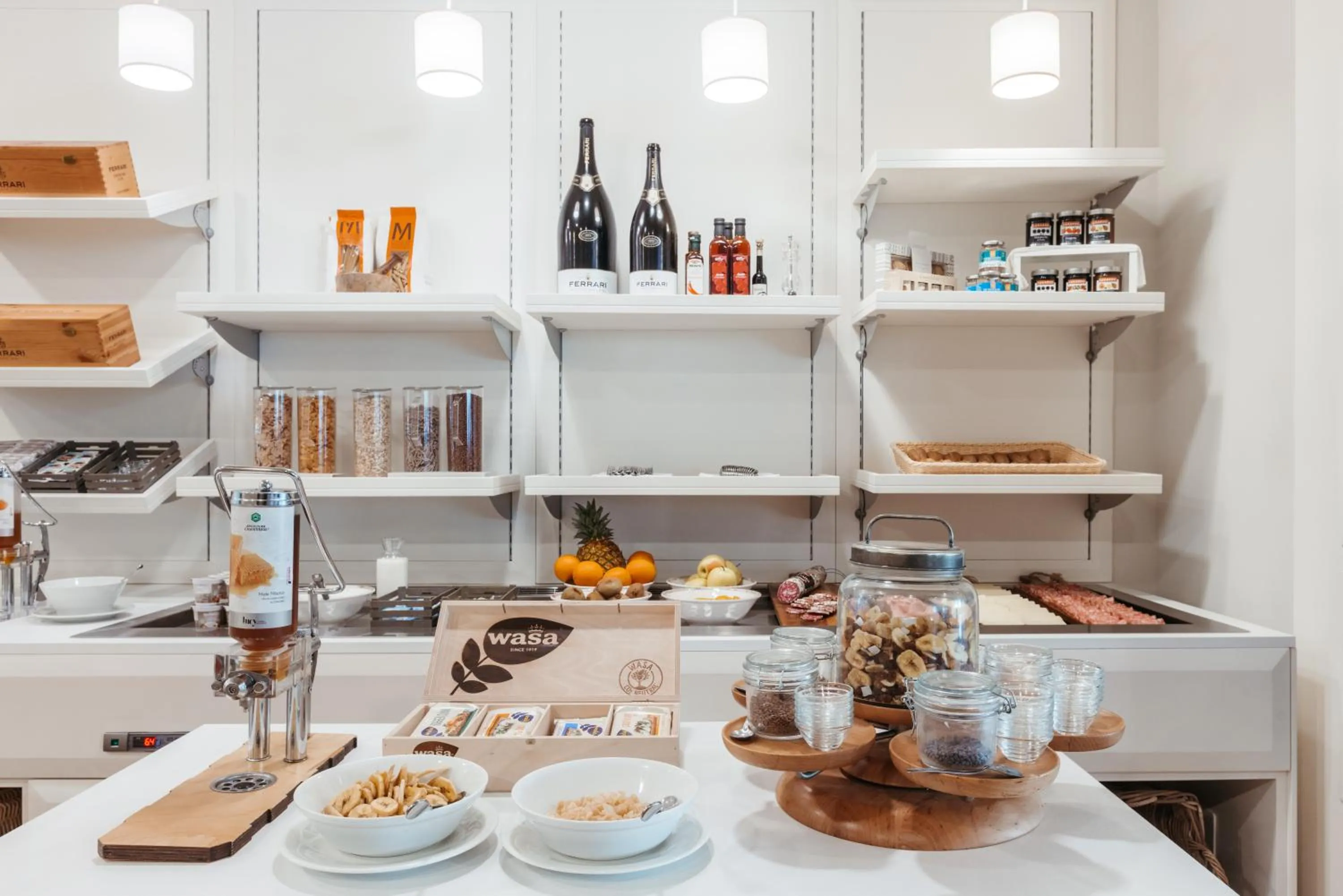 Food and drinks in Hotel Cristallo