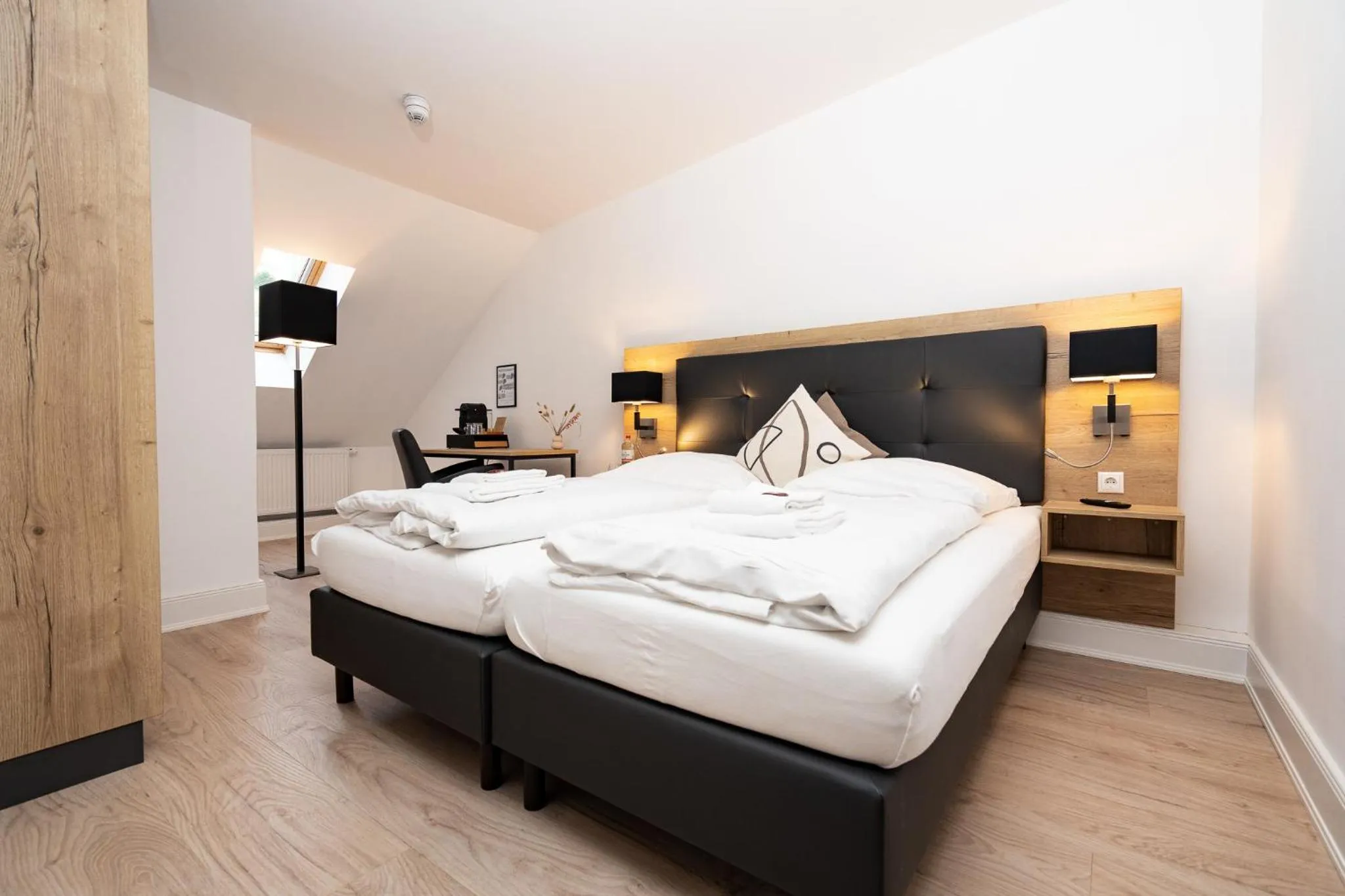 Bed in Homaris Strandhaus Blankenese