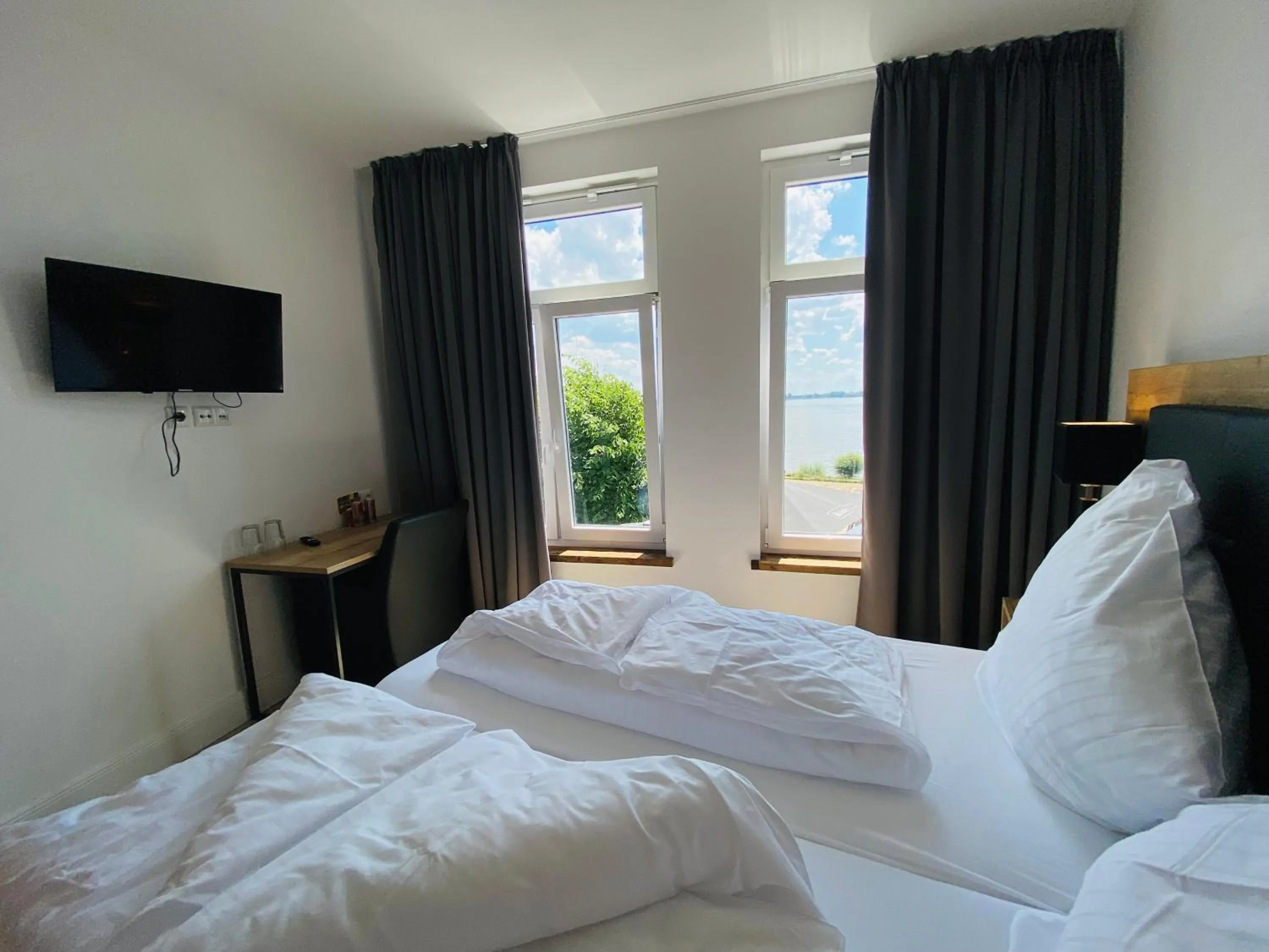 Bed in Homaris Strandhaus Blankenese
