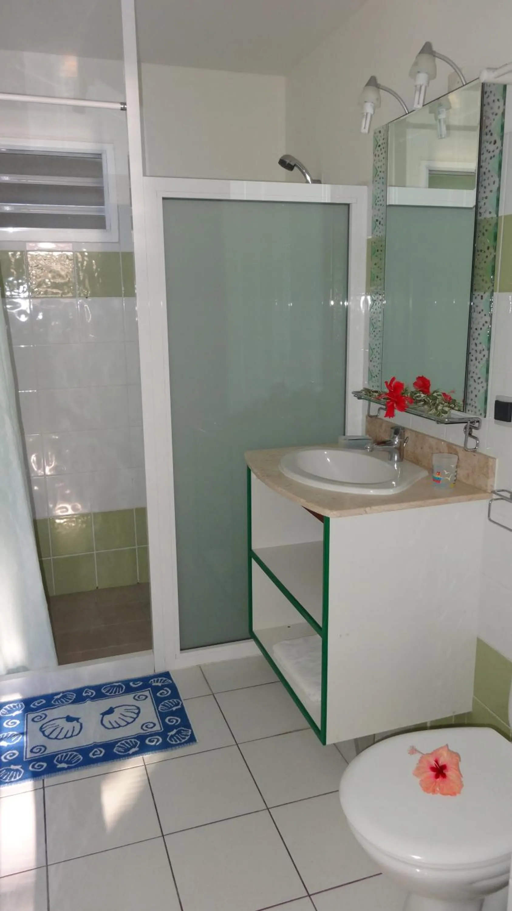 Bathroom in Résidence des îles