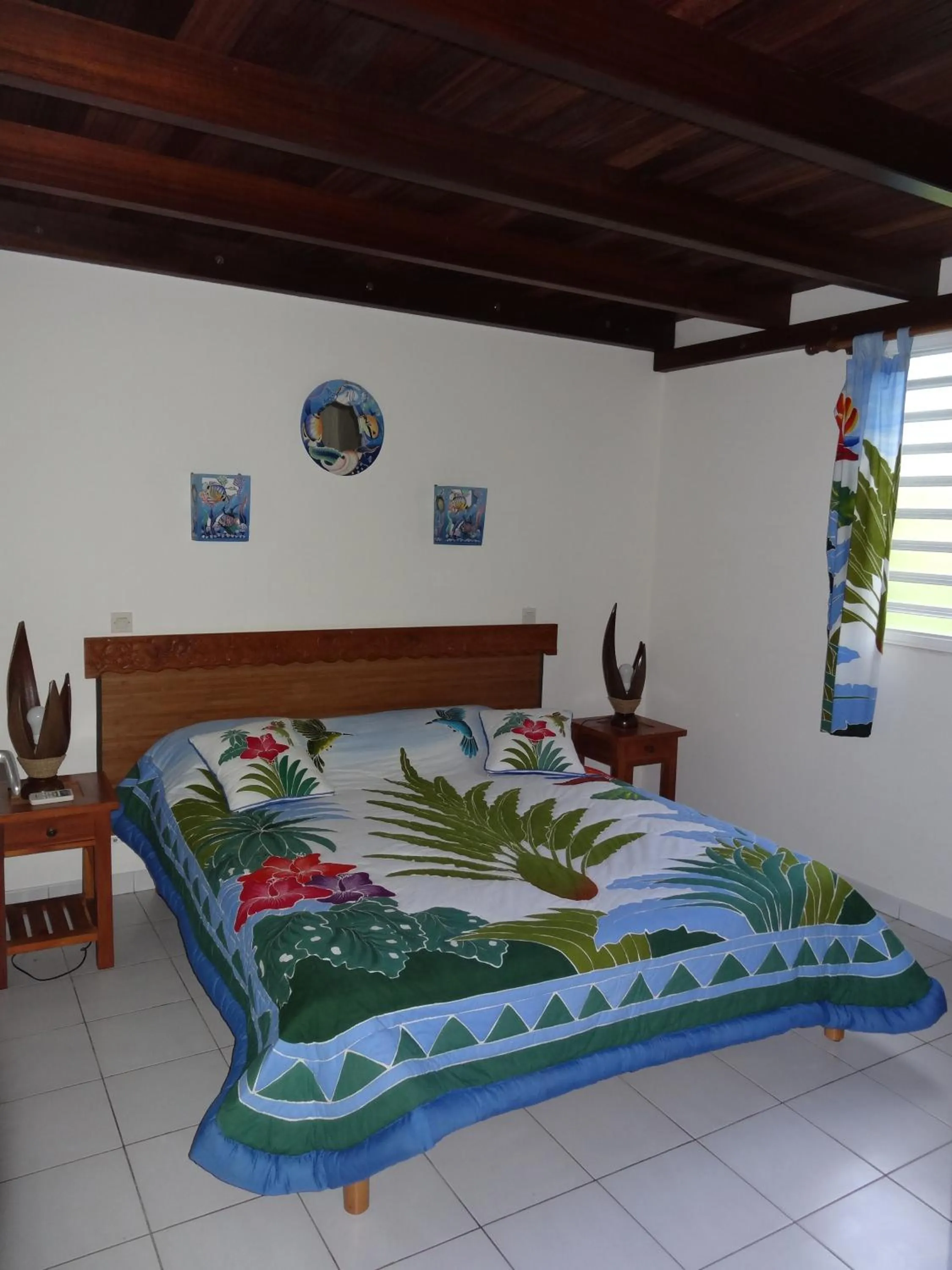 Bedroom, Bed in Résidence des îles