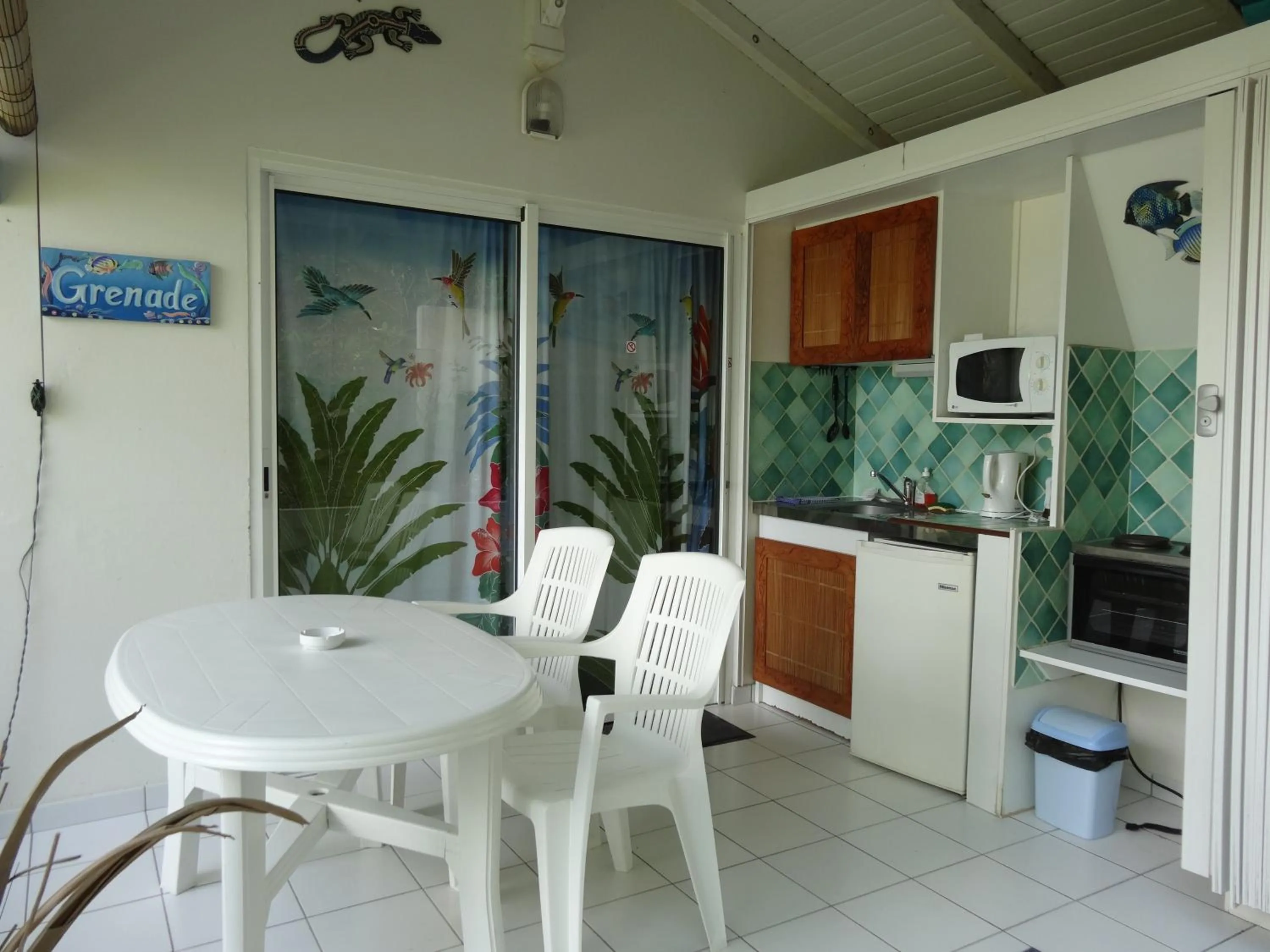 Balcony/Terrace in Résidence des îles