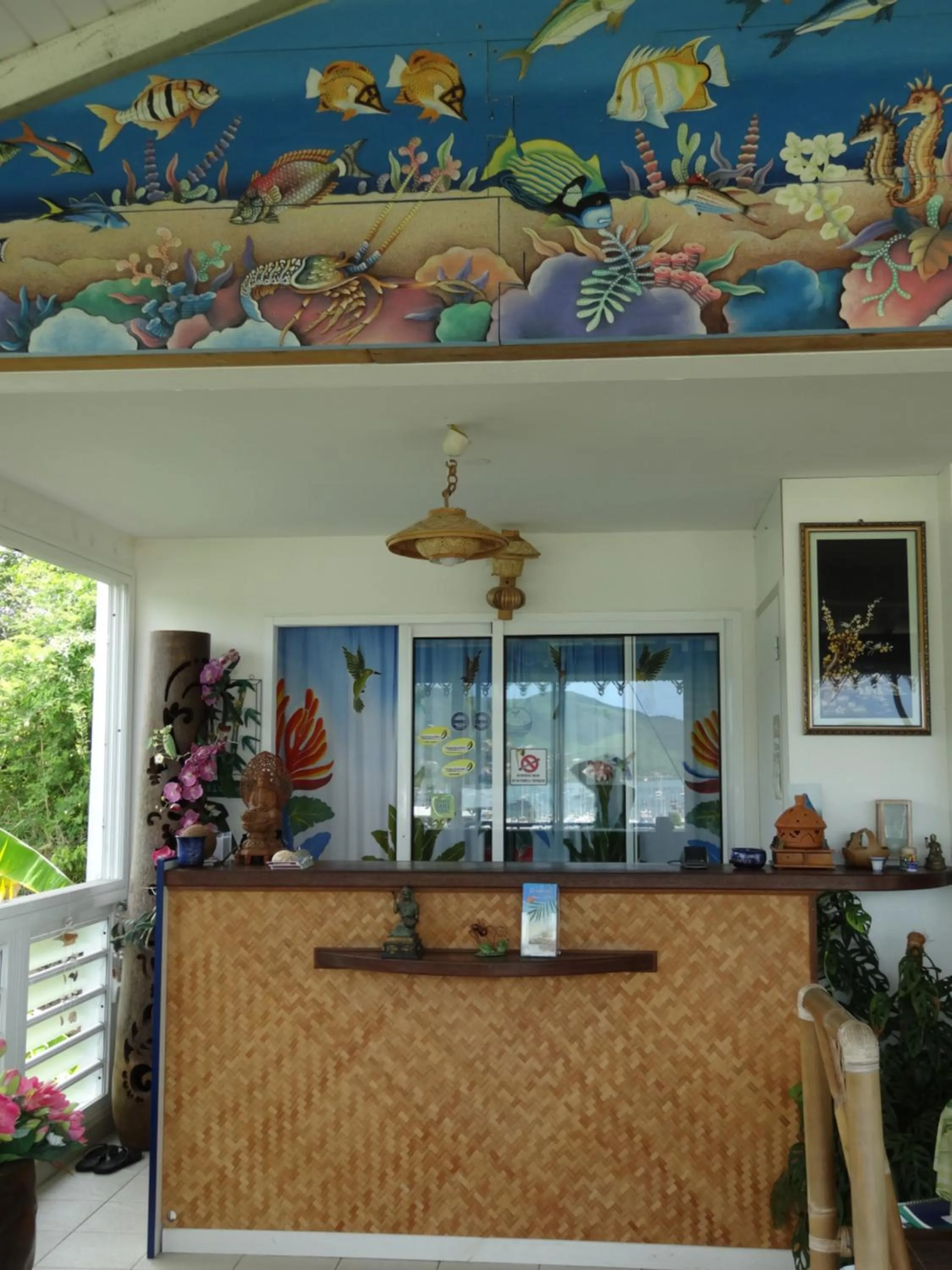 Lobby or reception in Résidence des îles